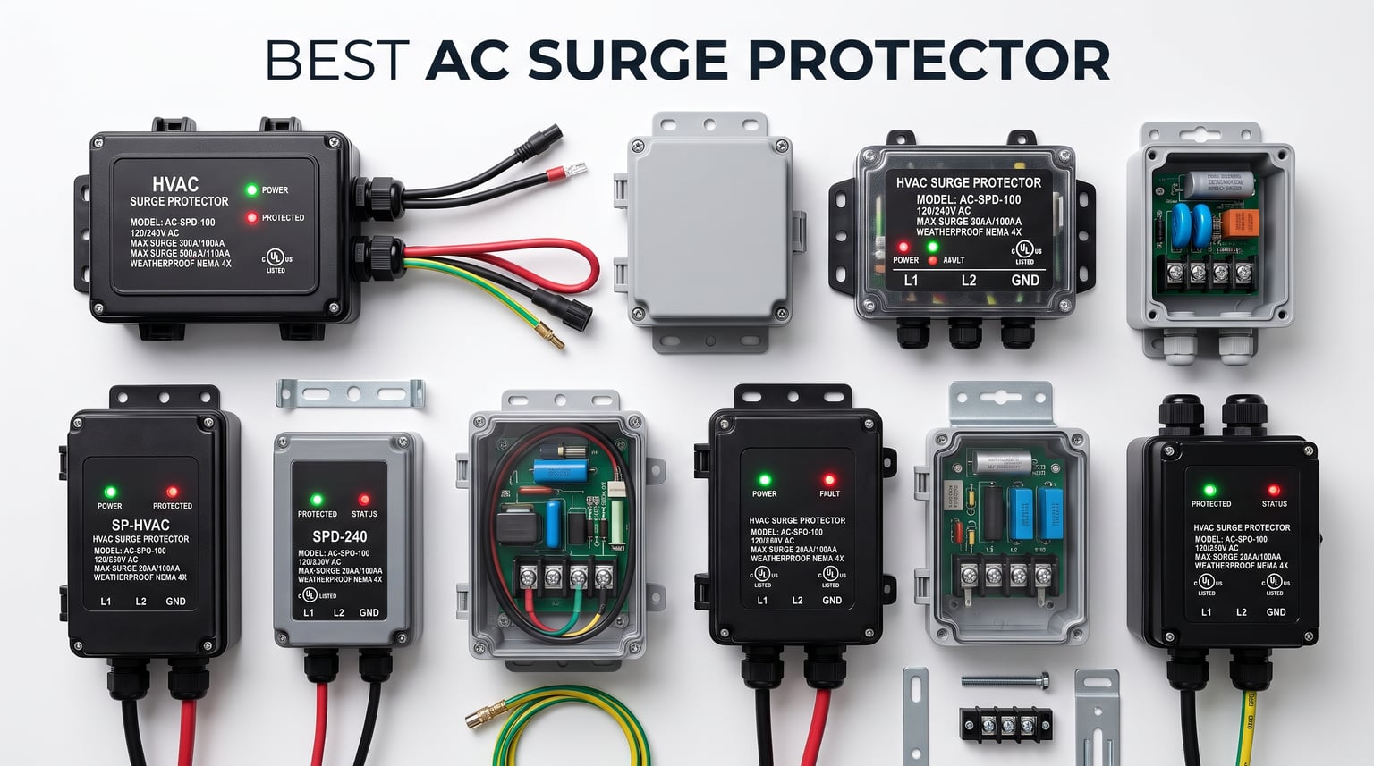 8 Best AC Surge Protector Picks ([nmf] [cy]): Complete HVAC Protection Guide