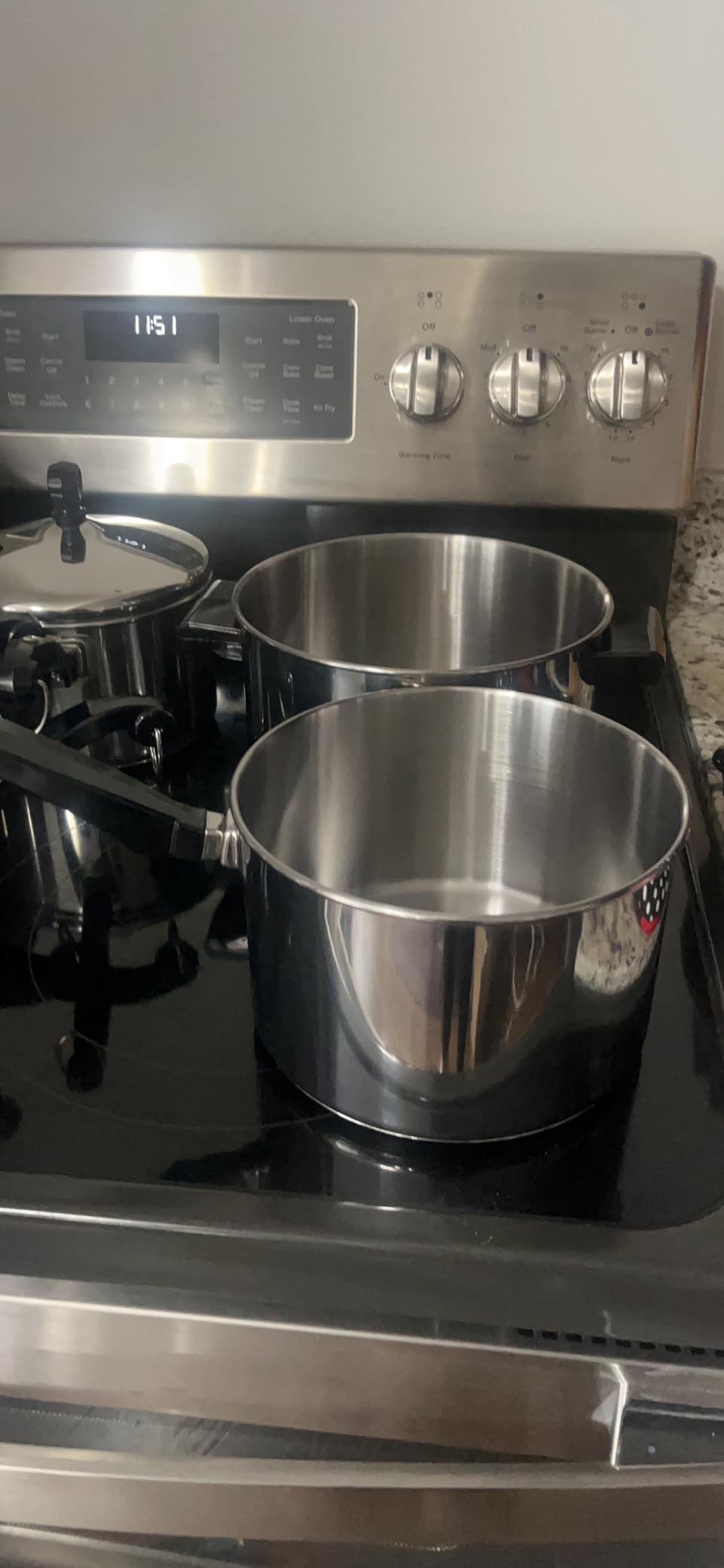 Farberware Classic Series Double Boiler and Saucepan with Lid, 2 Qt | Stainless steel, fast even heating, steamer pot with double boiler insert, stainless steel steamer pot, induction compatible customer photo 2