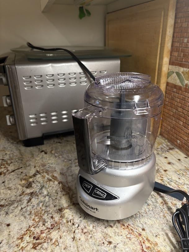 Cuisinart Mini Food Processor, Reversible Blade, 3-Cup Capacity | Mini electric food chopper chops herbs, vegetables & cheese, dishwasher-safe work bowl & lid, DLC-2ABC customer photo 2
