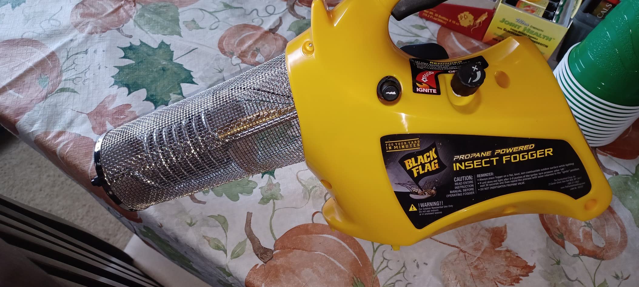 Black Flag 190095 Propane Insect Fogger, Yellow customer photo 2