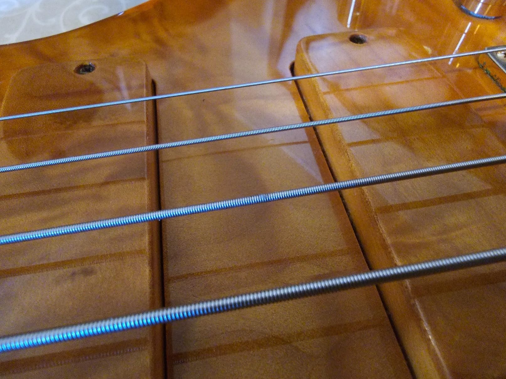 Elixir Strings, Electric Bass Guitar Strings, Nickel Plated Steel with NANOWEB Technology, Long Scale, Light/Medium 45-105 customer photo 2