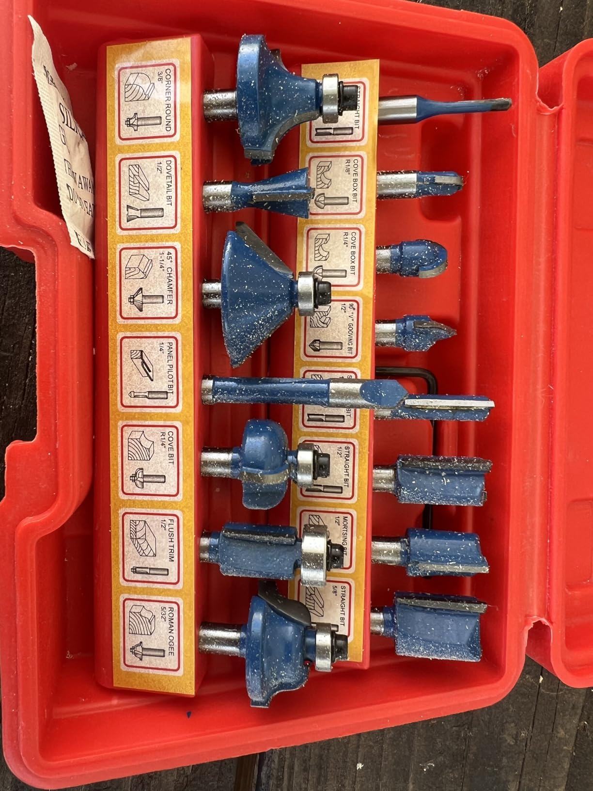 Hiltex 10100 Tungsten Carbide Router Bits | 15-Piece Set customer photo 1