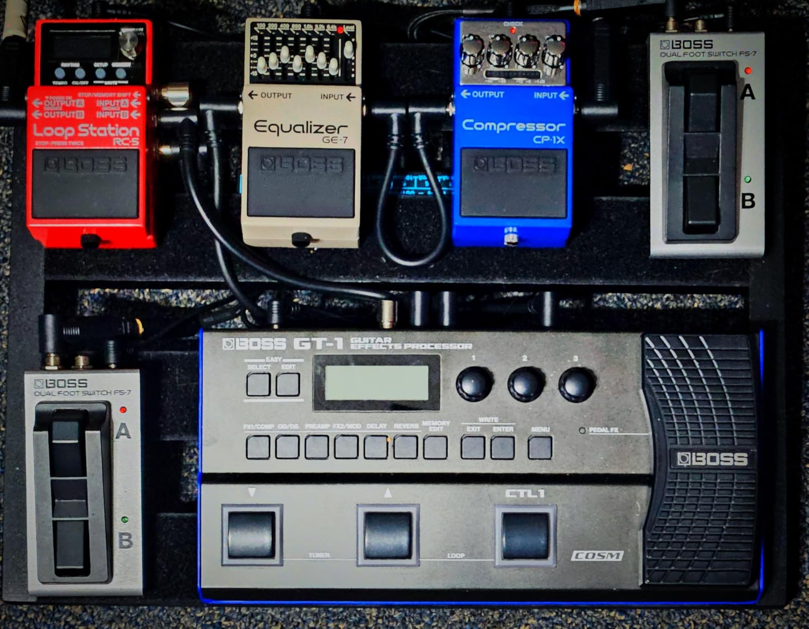 BOSS GE-7 Equalizer | Compact Graphic Equalizer Pedal | Tailored for Guitarists | 7 Bands of EQ Sliders | Guitar-Optimized Frequencies | ±15dB Boost/Cut Per Band | Level Slider for Volume Adjustments customer photo 1