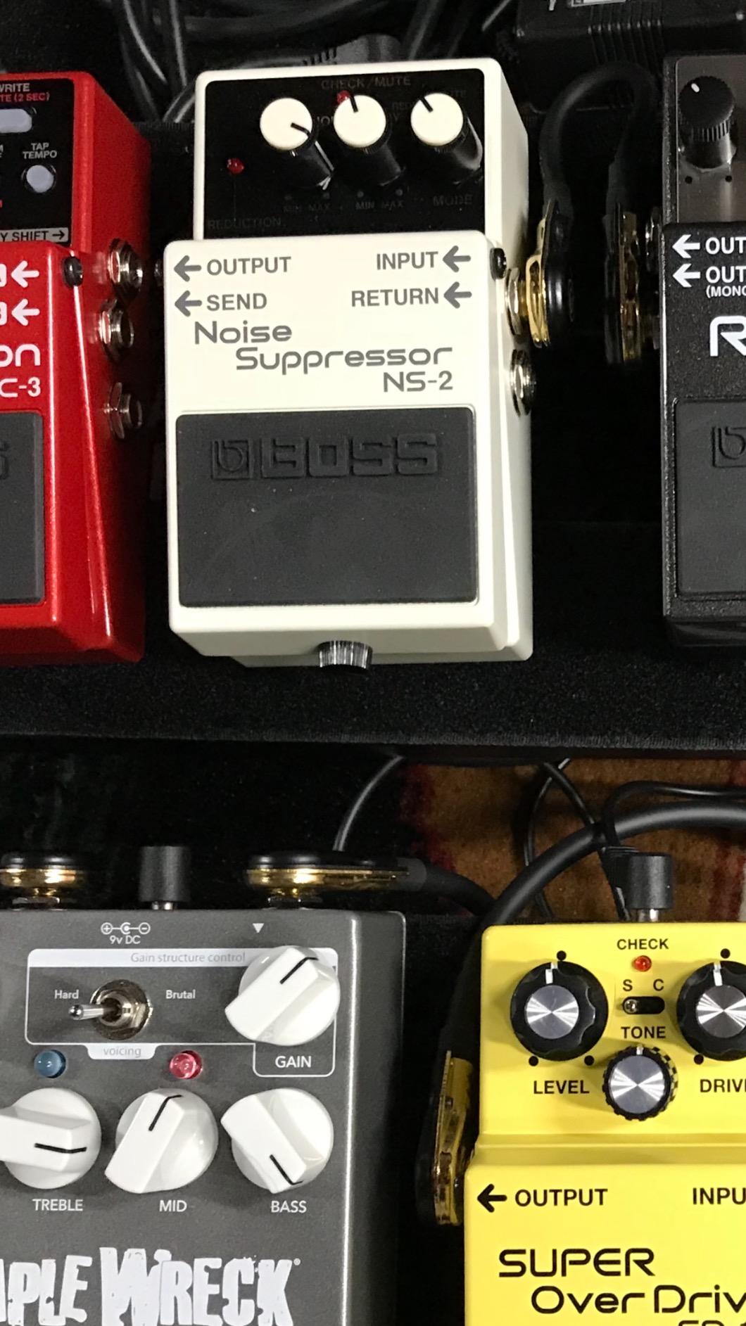 BOSS NS-2 Noise Suppressor Guitar Pedal customer photo 1