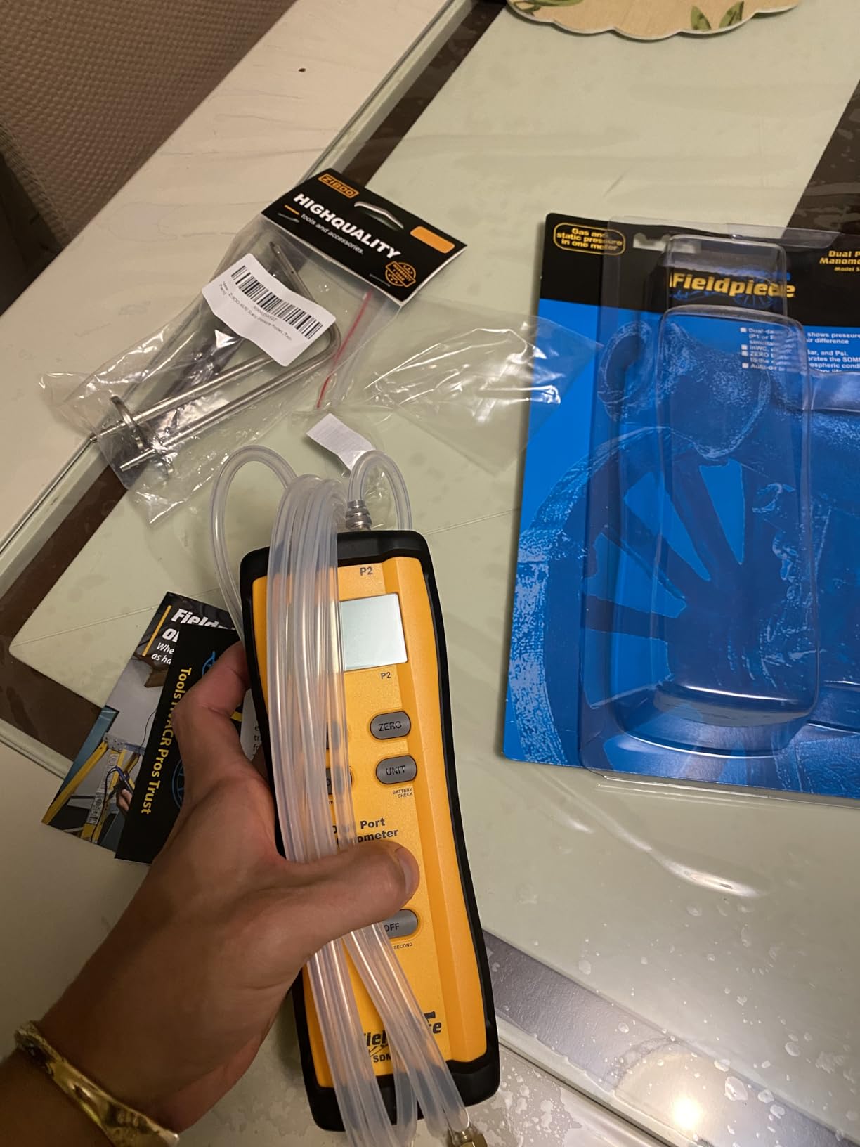 Fieldpiece Dual-Port Manometer - SDMN5 customer photo 1