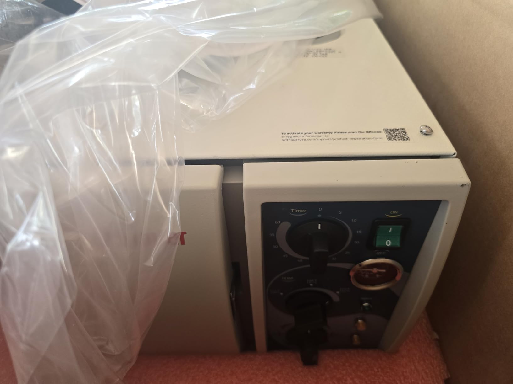 Tuttnauer 1730 Valueklave, Compact Footprint and Easy Operation, Ideal Autoclave For Small Offices customer photo 2