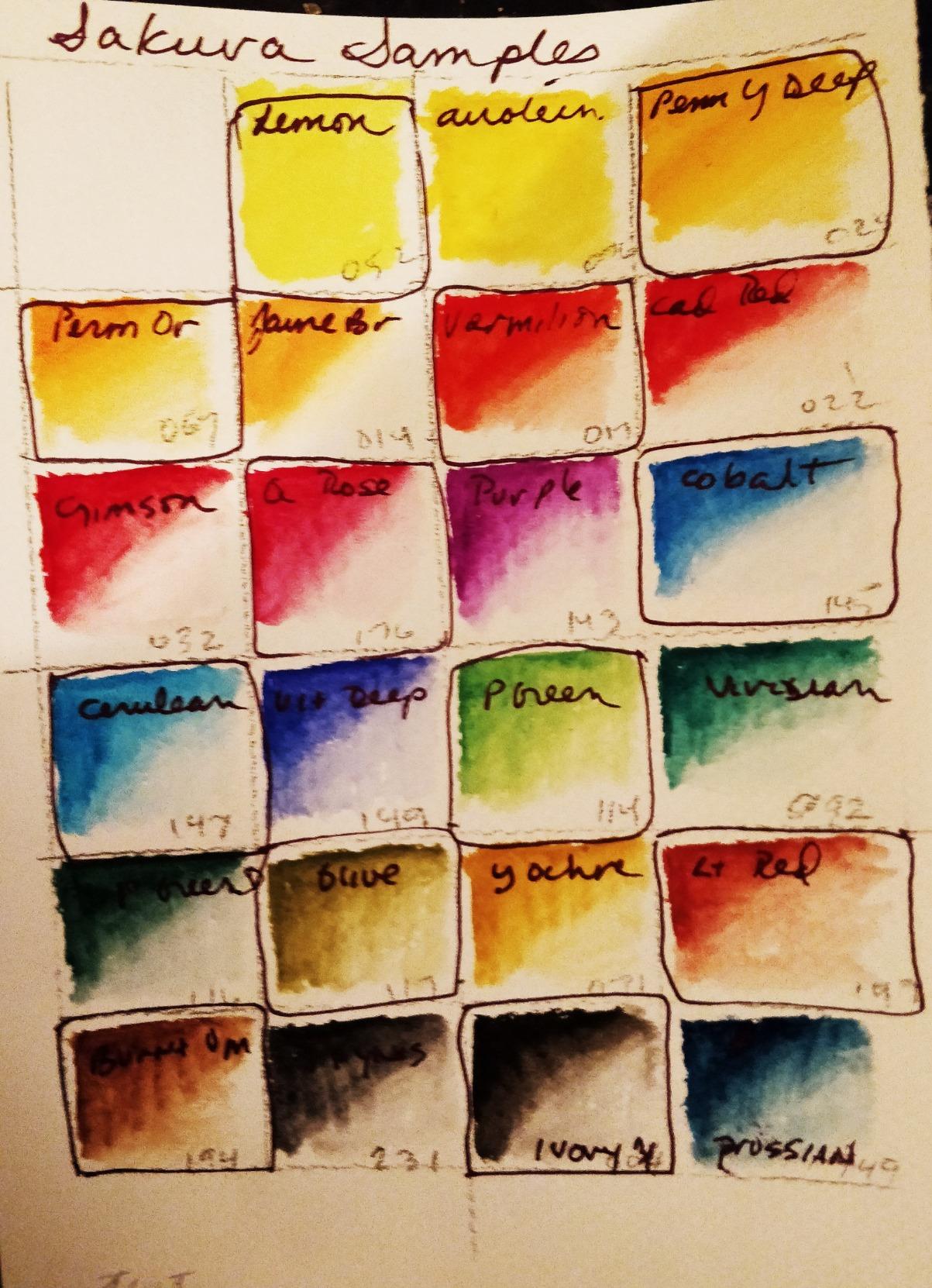 Sakura Koi Pocket Field Sketch Kit - Watercolor Sets for Painting On the Go - 24 Colors - 1 Water Brush - 1 Sponge - 1 Mixing Palette customer photo 1