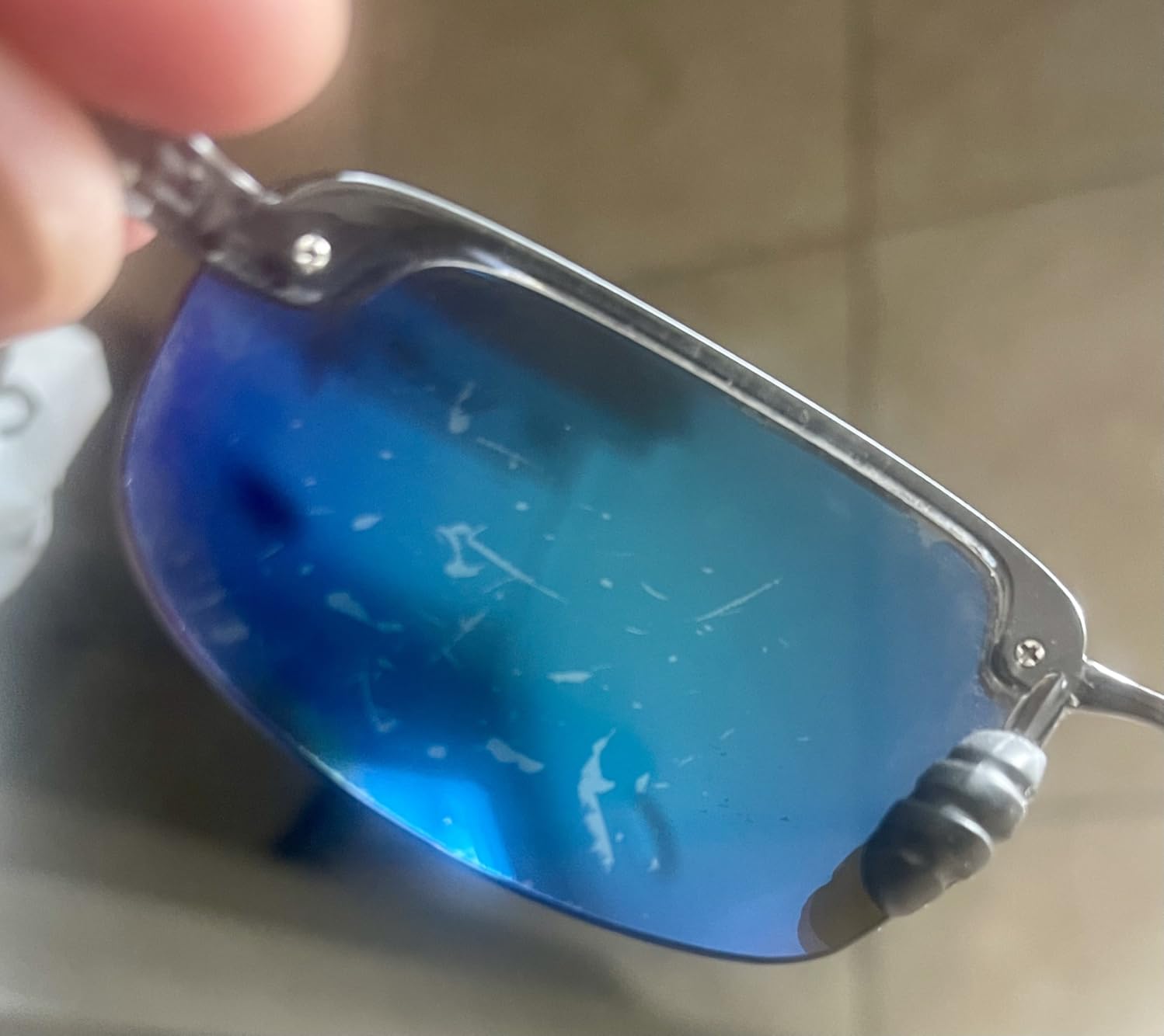 Maui Jim Polarized Men's and Women's Hookipa Rectangular Sunglasses customer photo 1