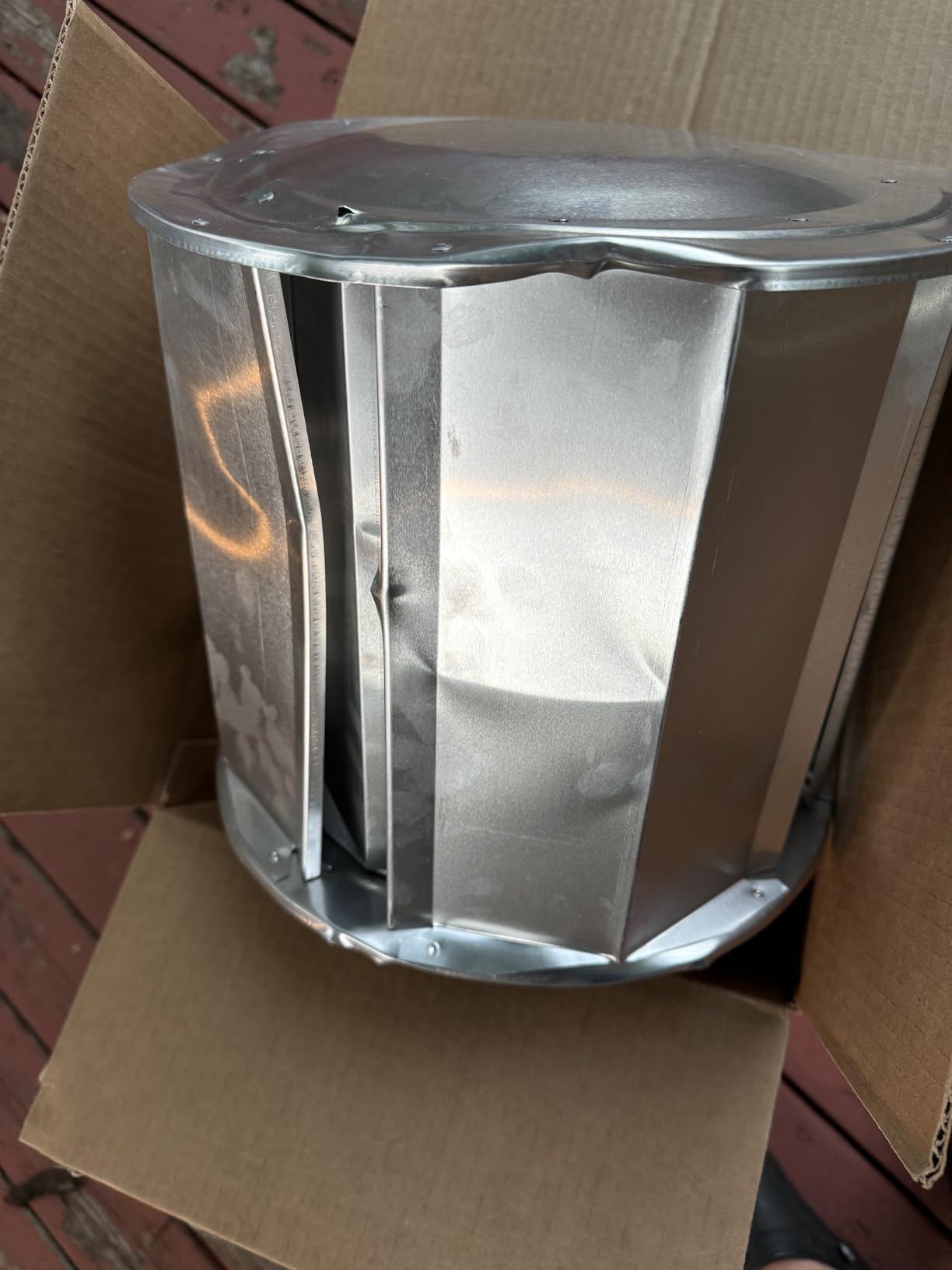 Simpson Dura-Vent 8'' DuraVent Type B High-Wind Cap - 8GVVTH customer photo 1