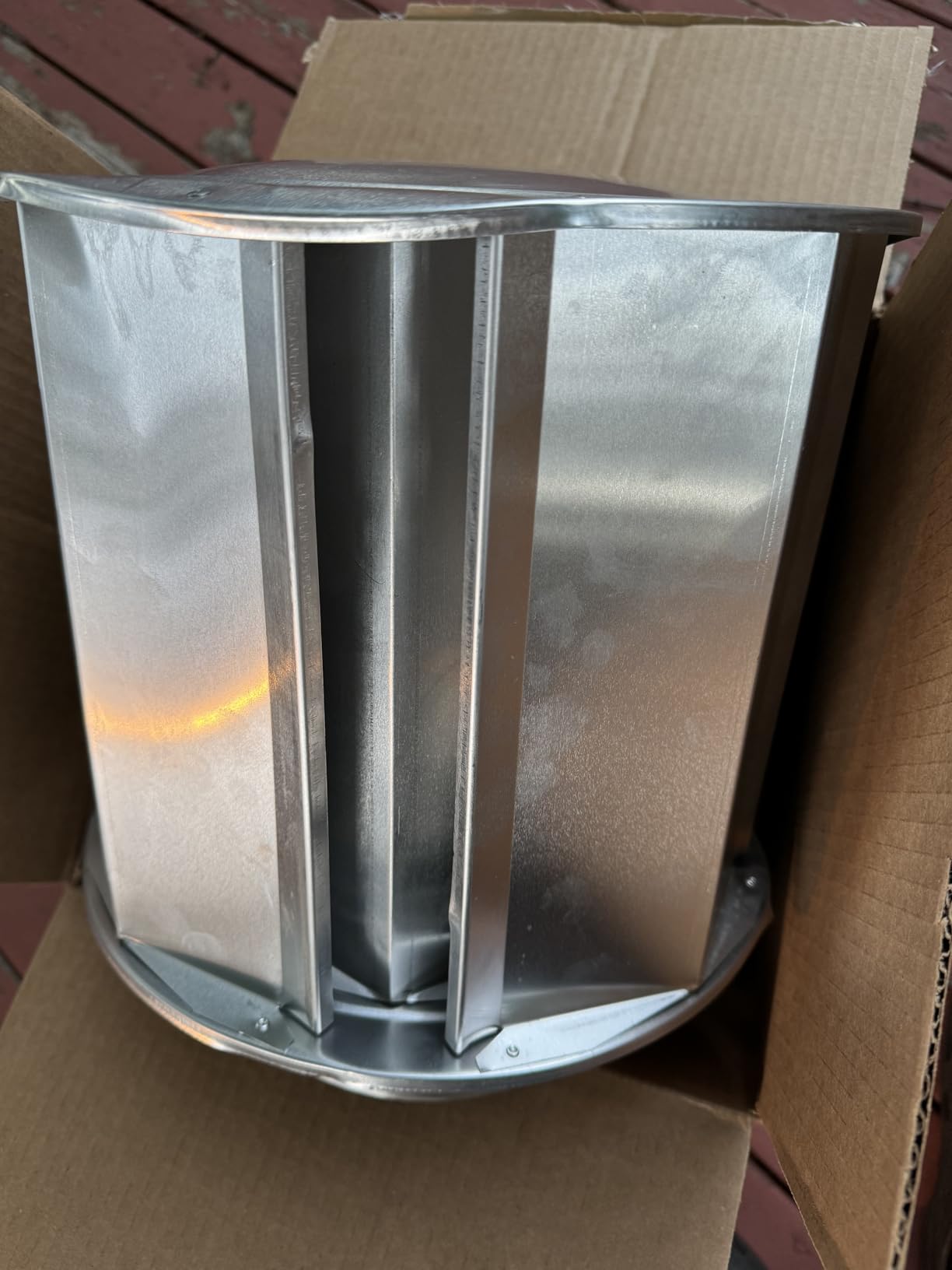 Simpson Dura-Vent 8'' DuraVent Type B High-Wind Cap - 8GVVTH customer photo 2