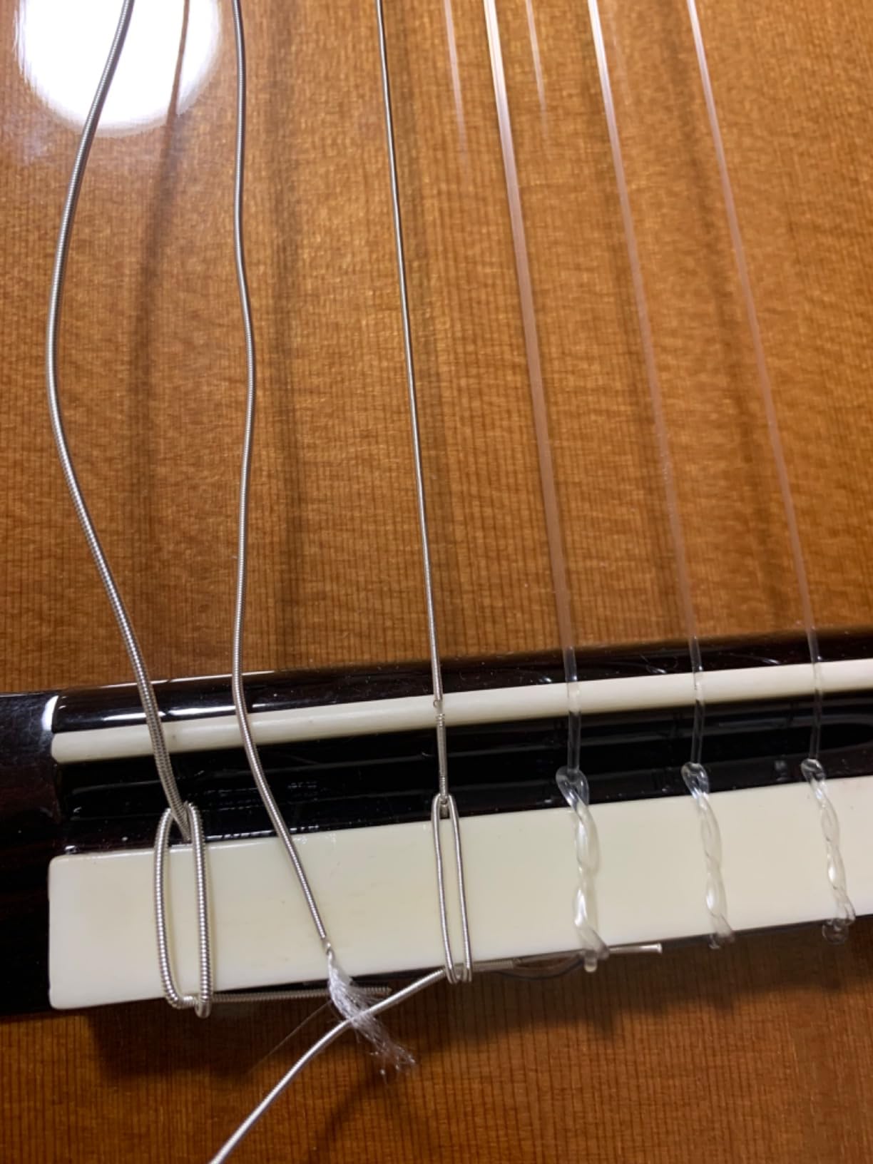 Hannabach 652527 Series 815 Silver Special Medium Tension String Set for Classic Guitar - Black customer photo 1