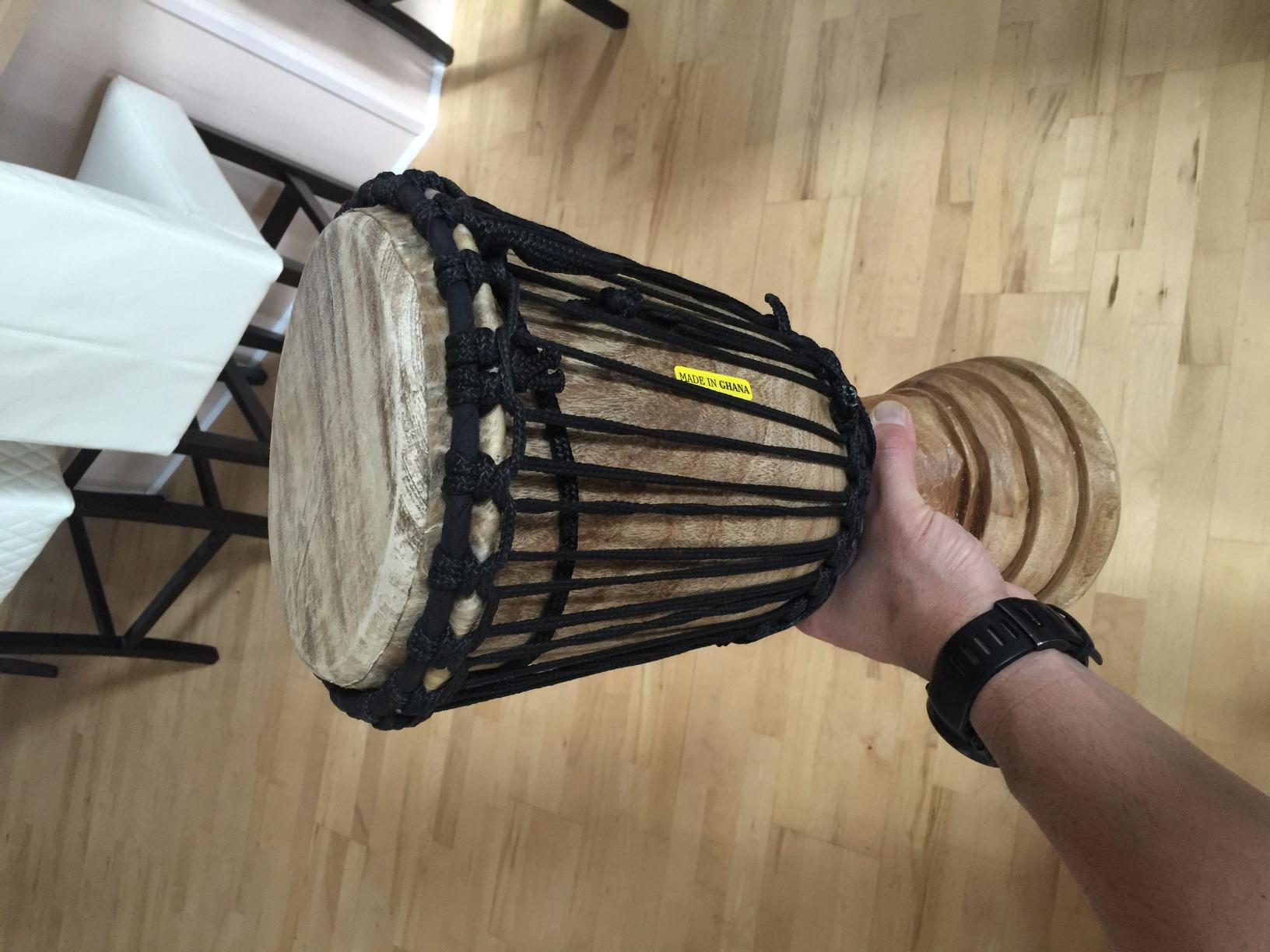 Africa Heartwood Project Hand-Carved Djembe Drum from Ghana - 8
