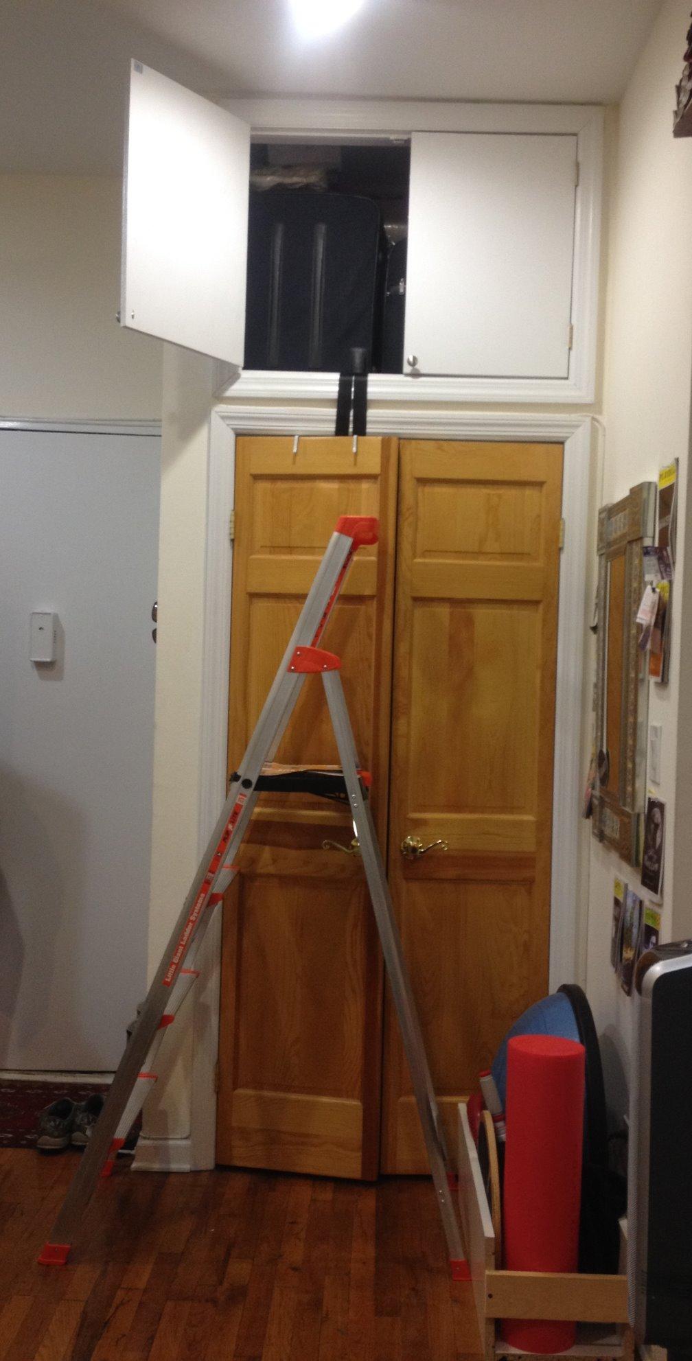 Little Giant Flip-N-Lite 6-ft Aluminum Stepladder, 15270-001 customer photo 2