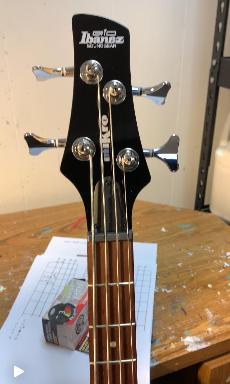 Gio SR miKro Short Scale 4 String Electric Bass - Metallic Purple customer photo 2