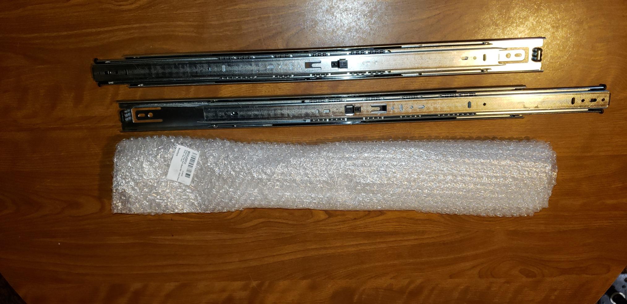 Knape & Vogt Side Mount Soft-Close Drawer Slide, Pair, Inch customer photo 2