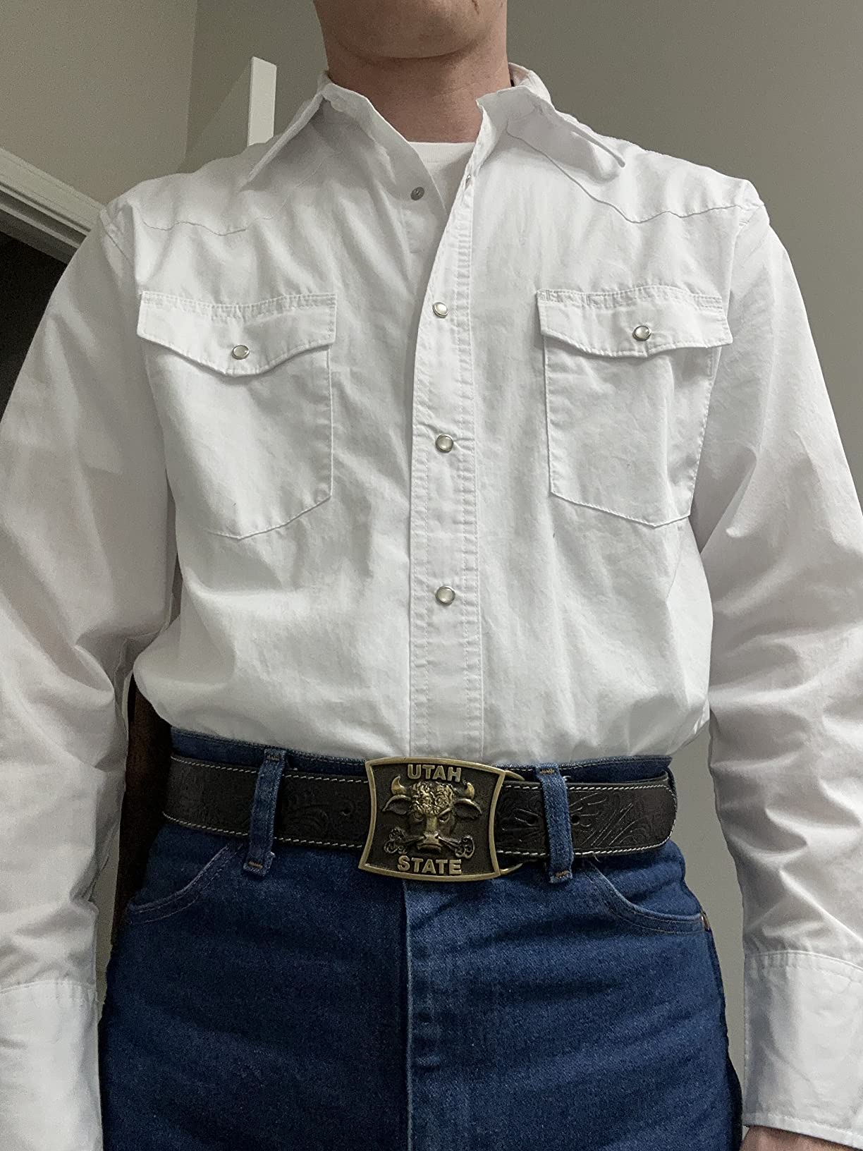 Wrangler Western Black Sport Shirt customer photo 1