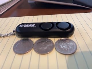 SABRE Personal Alarm With Key Ring, 120dB Alarm, Audible Up To 1,280 Feet (390 Meters), Simple Operation, Reusable, Black customer photo 2