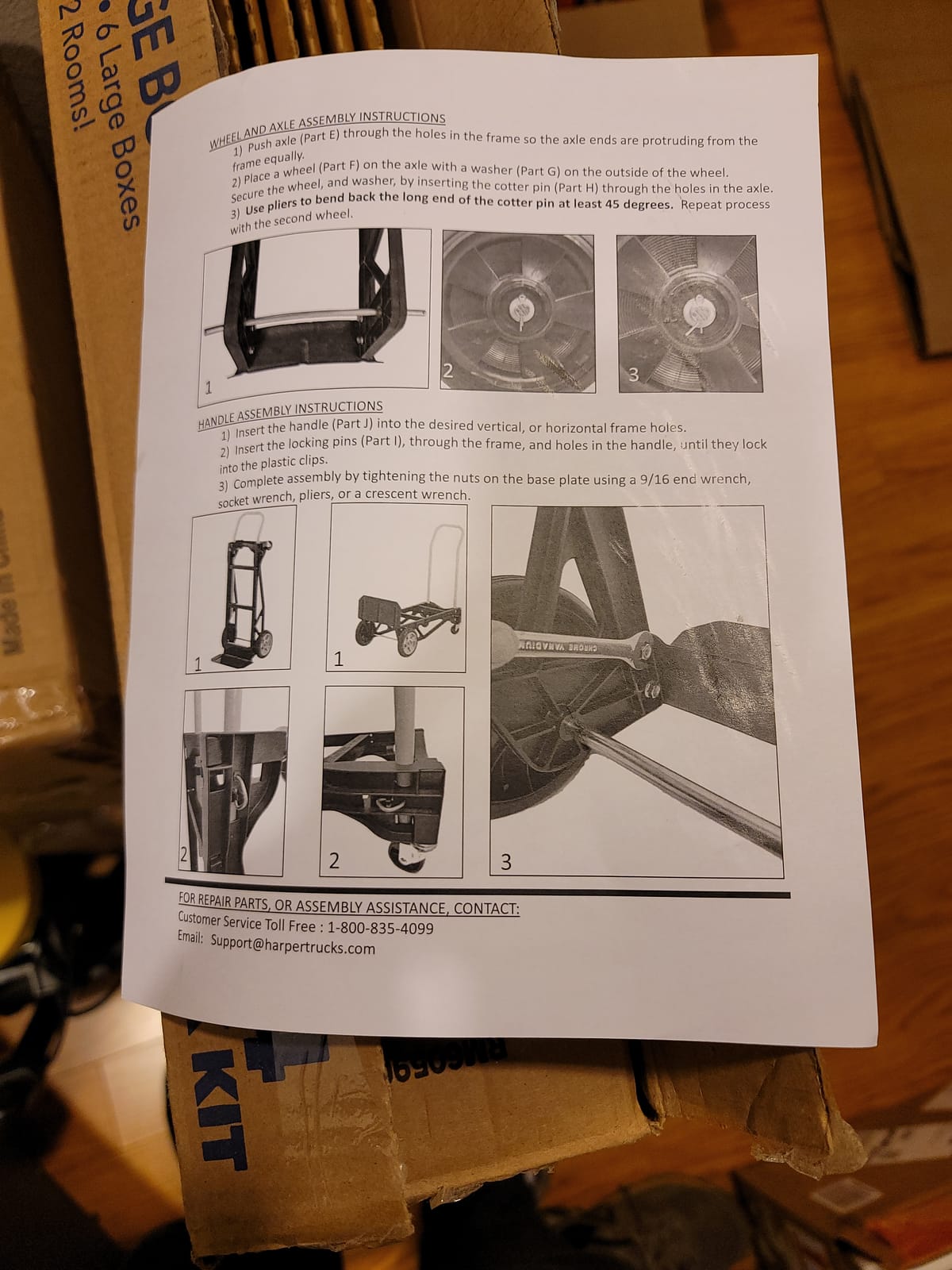 Harper Trucks Convertible Nylon Hand Truck w/ Stair Glides, 300lb Dolly & 400lb Cart Limit customer photo 2