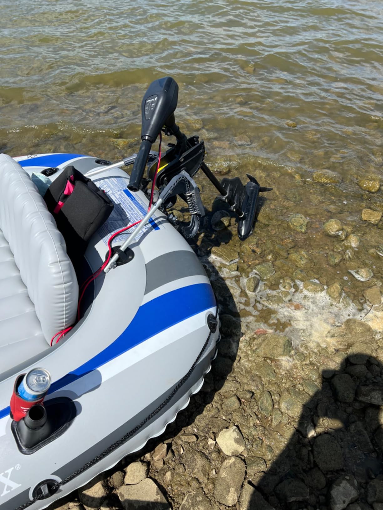 Newport NV-Series 55lb Thrust Saltwater Transom Mounted Electric Trolling Motor w/LED Battery Indicator customer photo 2