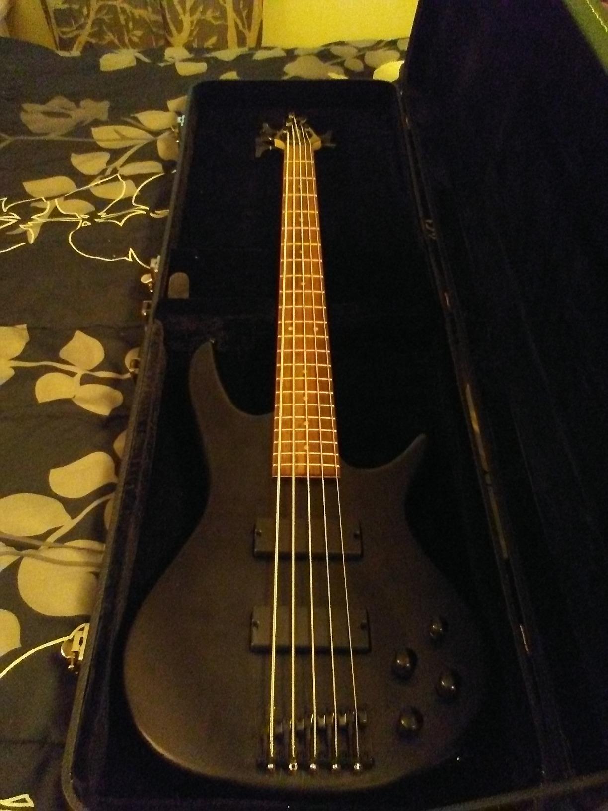 Ibanez GSR205BWNF GIO 5-String Bass Guitar - Walnut Flat customer photo 2