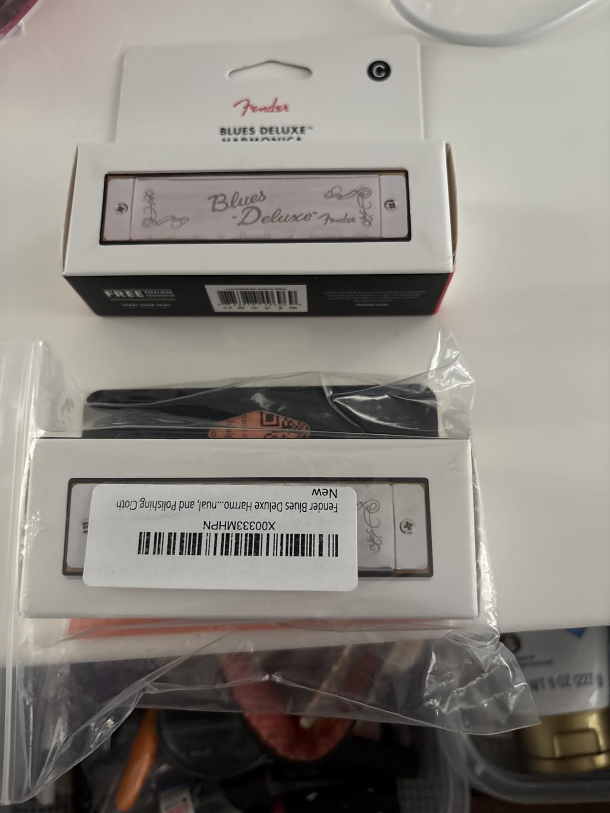 Fender Blues Deluxe Harmonica, Key of C, 10-hole diatonic harmonica customer photo 1