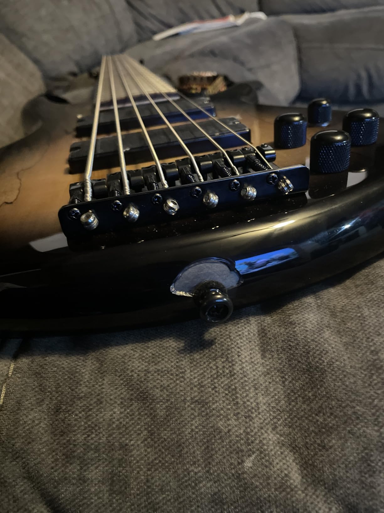 Ibanez GSR206SMNGT 6-String Bass Guitar - Spalted Maple Top Natural Grey Burst customer photo 2