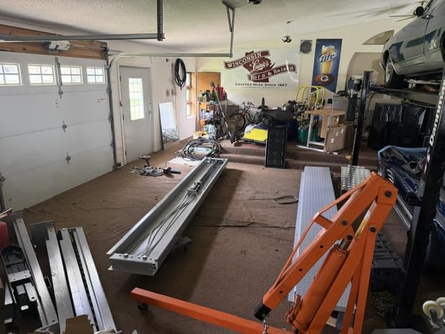 TRIUMPH NSS-8 8000Lbs 4 Post Storage Service Car Auto Lift Truck Hoist customer photo 2