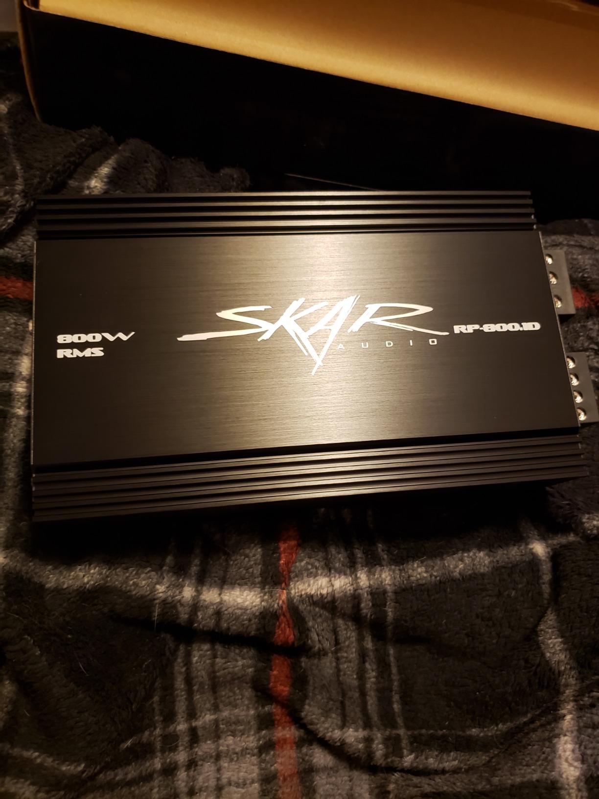 Skar Audio RP-800.1D Monoblock Class D MOSFET Amplifier with Remote Subwoofer Level Control, 800W customer photo 1