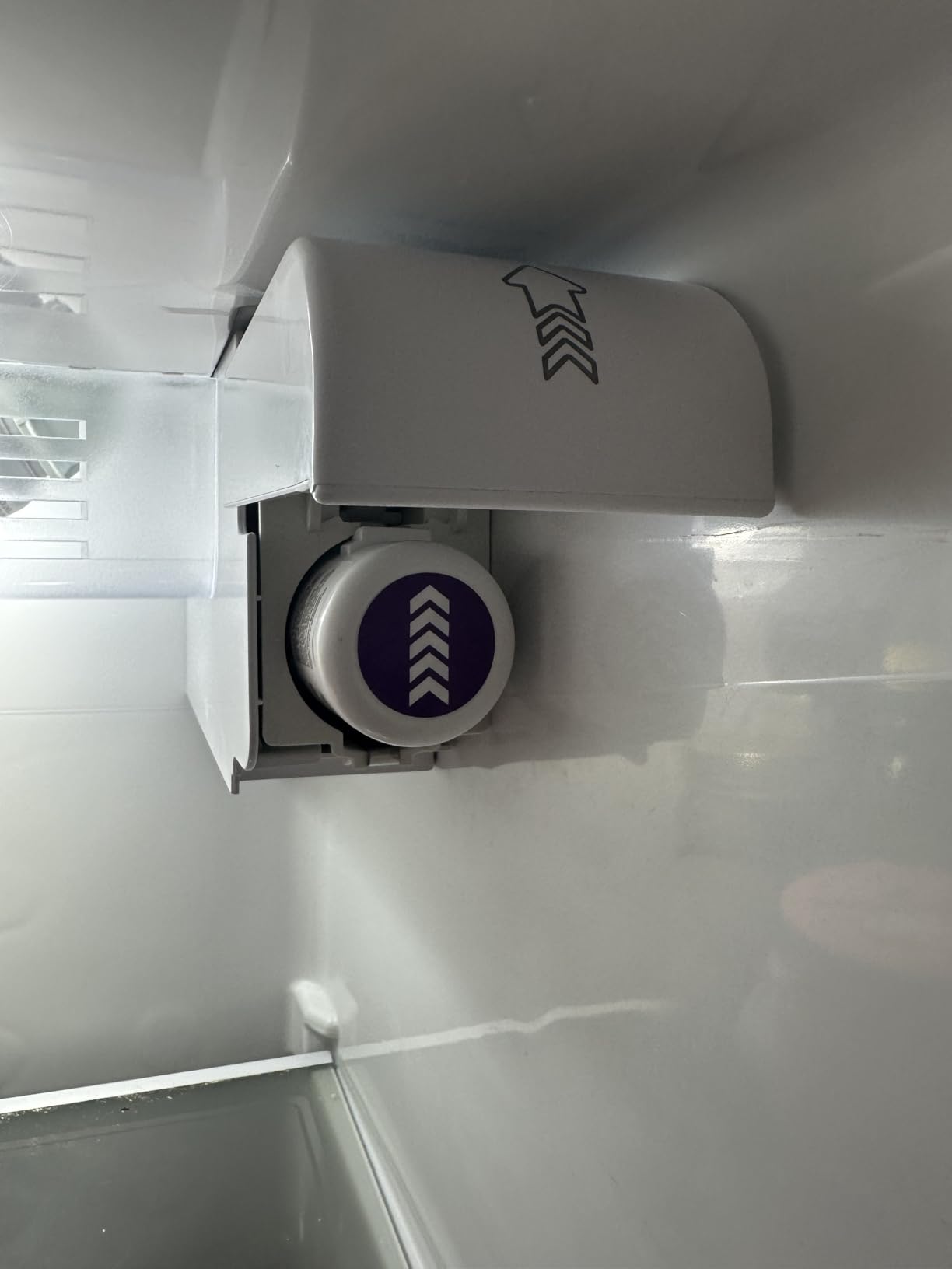 everydrop by Whirlpool Ice & Water Refrigerator Filter 1, Purple, EDR1RXD1 | NSF 42, 53 & 401 Certified, Reduces 70 Contaminants Including 99% Microplastics, Coconut Shell Carbon Core, 6-Month Life customer photo 1