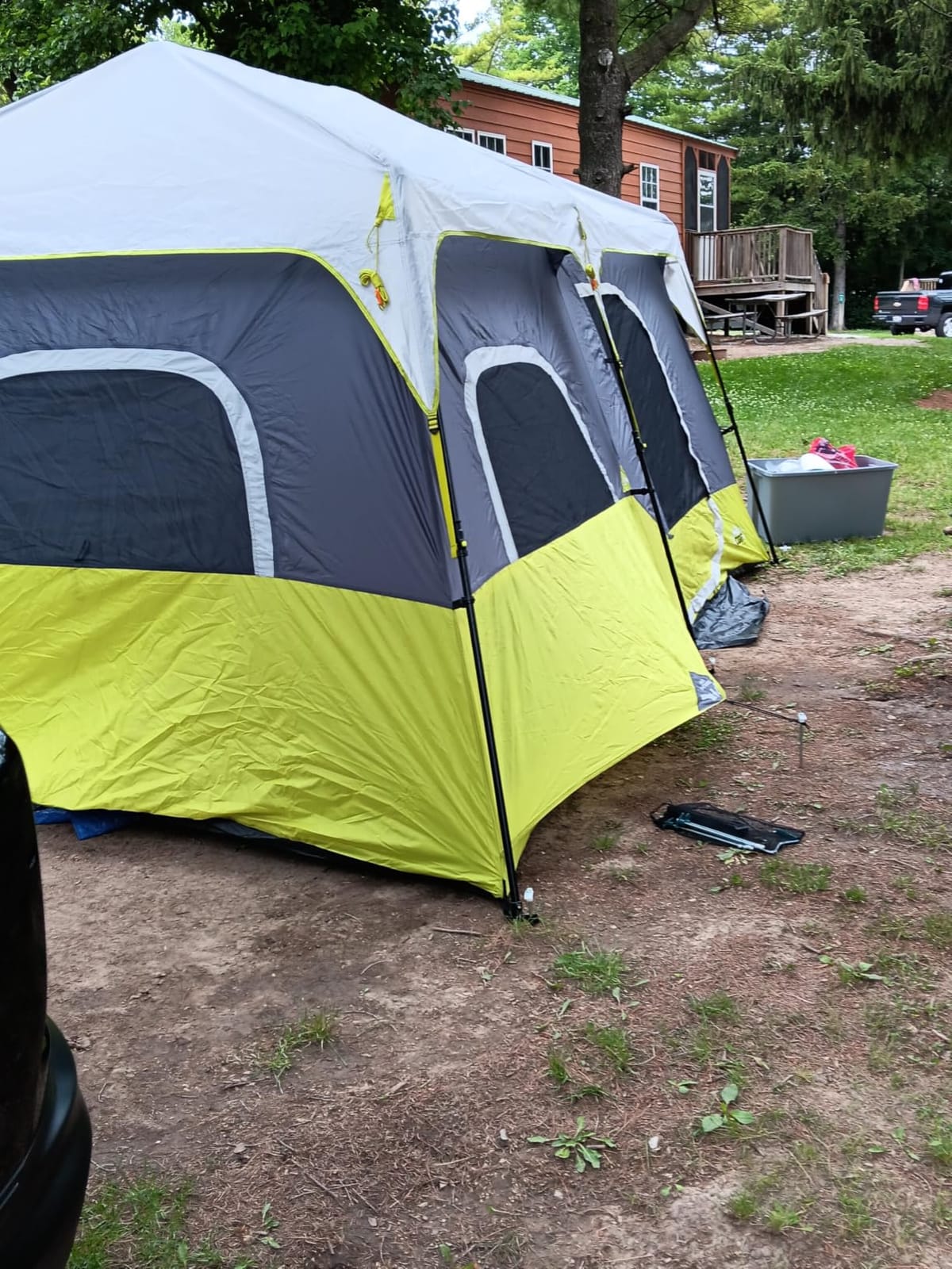 Core 9 Person Instant Cabin Tent - 14' x 9', Green (40008) customer photo 1