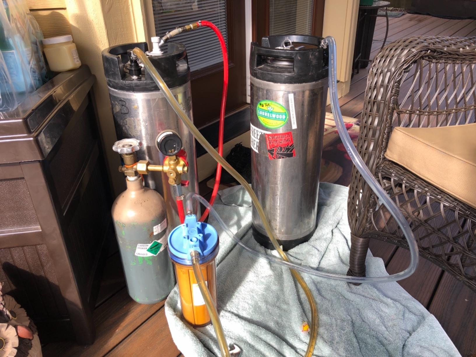 Beerbrite Filtration System for Homebrew Keg System customer photo 2