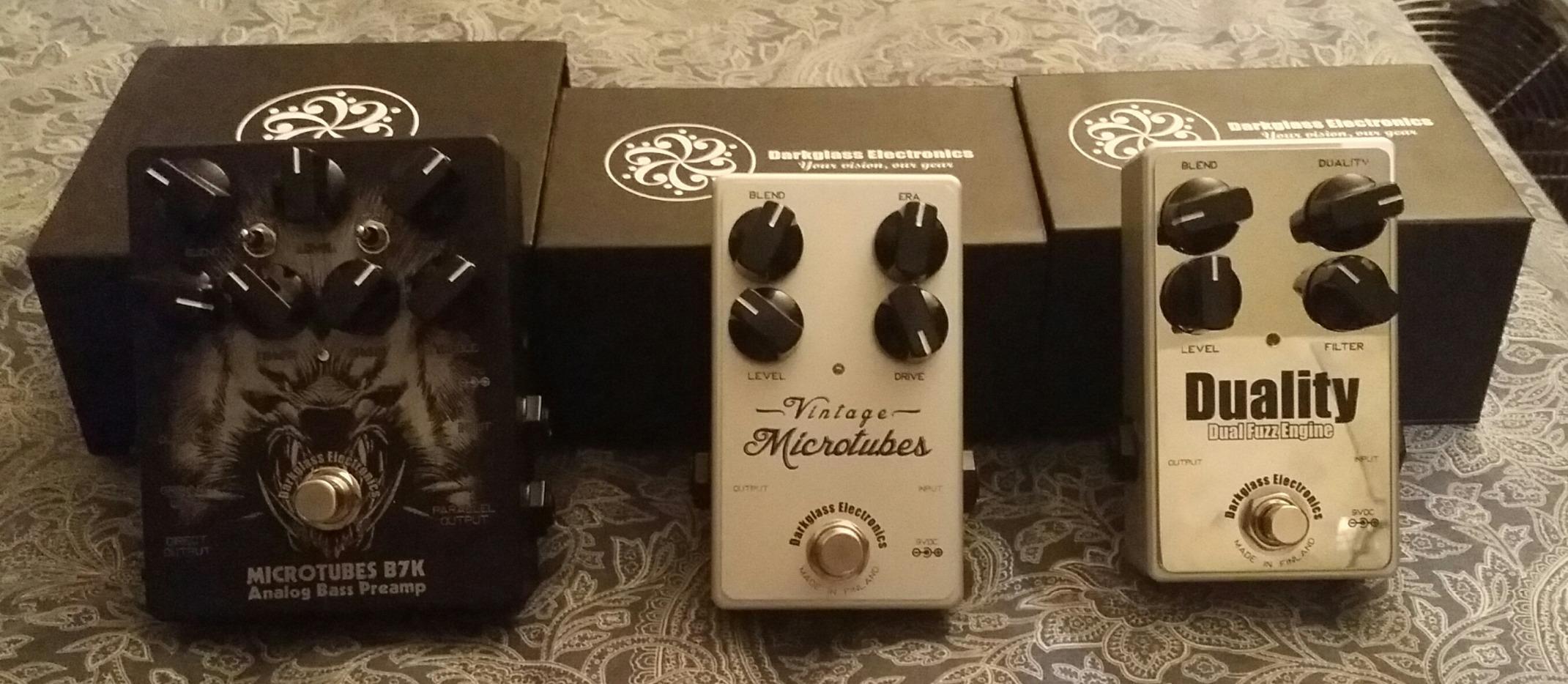 Darkglass Vintage Microtubes Bass Overdrive Pedal w/ 4 Controls customer photo 1