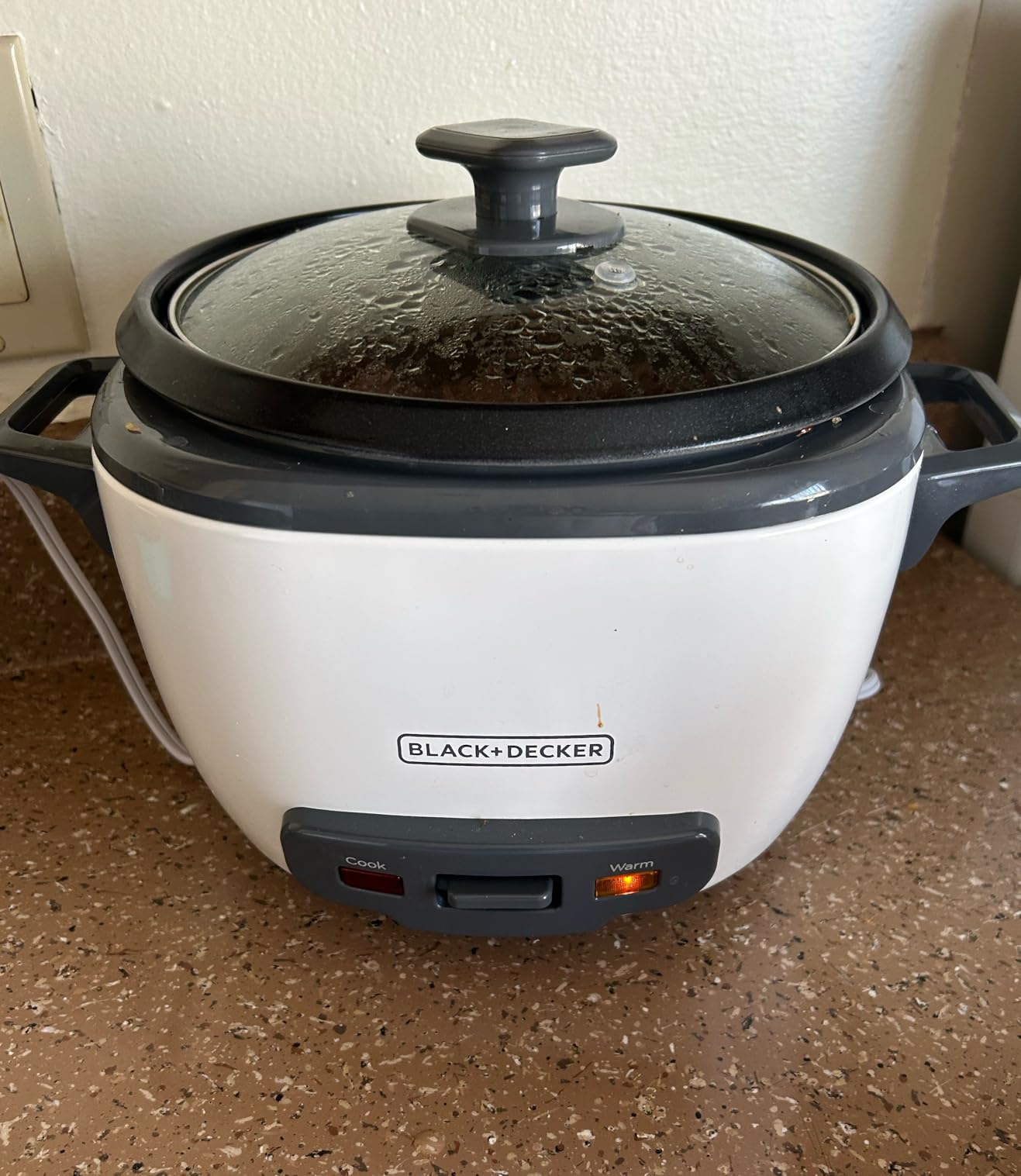 BLACK+DECKER 16-Cup Rice Cooker, RC516, 8-Cup Uncooked Rice, Steaming Basket, Removable Non-Stick Bowl, One Touch customer photo 2