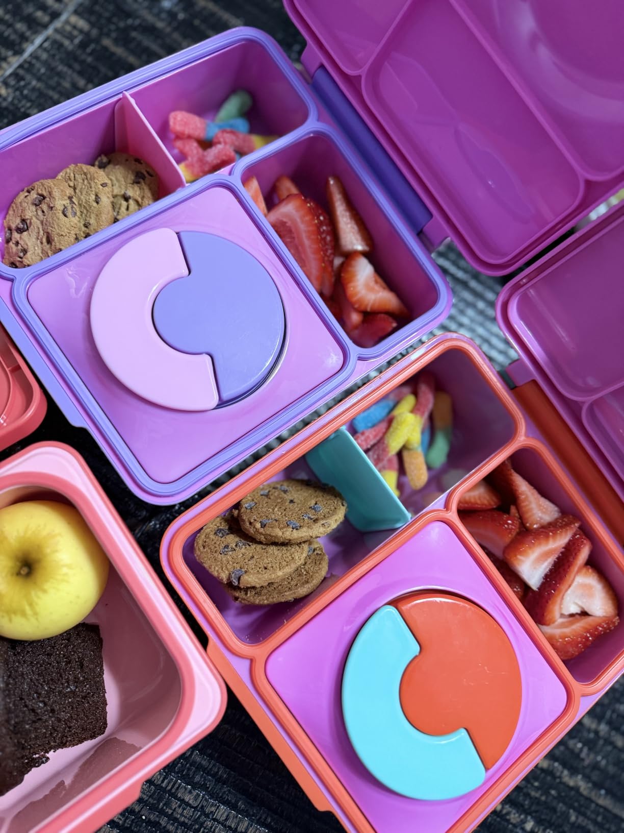 Omie OmieBox Kids Insulated Leakproof Bento Lunch Box with Food Jar (Meadow) customer photo 2