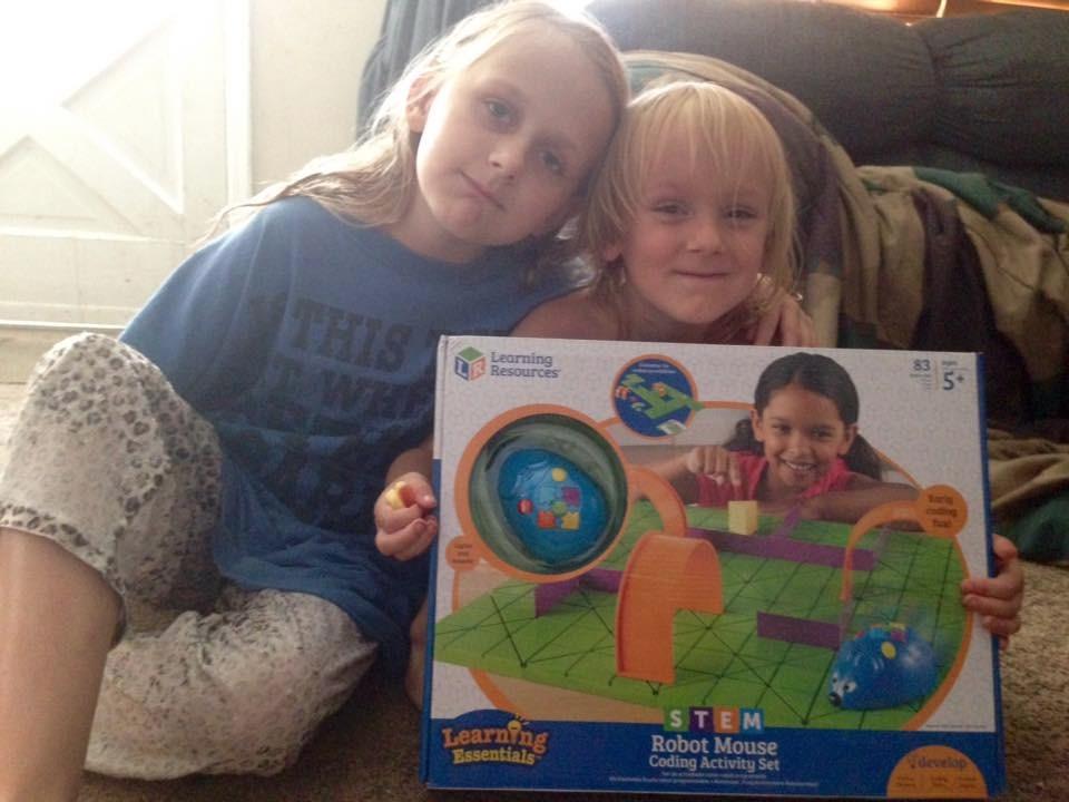 Learning Resources Code & Go Robot Mouse Activity Set | Screen-Free Coding Robot Toy, Early Programming for Kids, STEM Robotics Kit, Ages 4+ customer photo 1