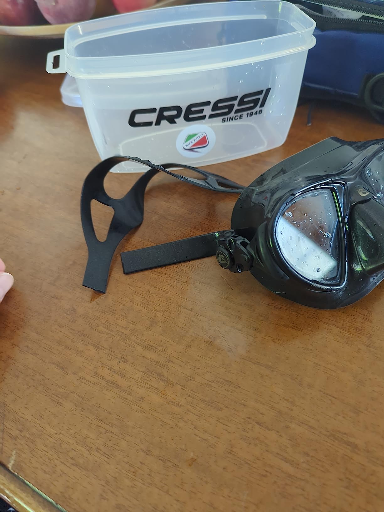Cressi Low Volume Adult Mask for Scuba, Freediving, Spearfishing - Nano Made in Italy customer photo 2