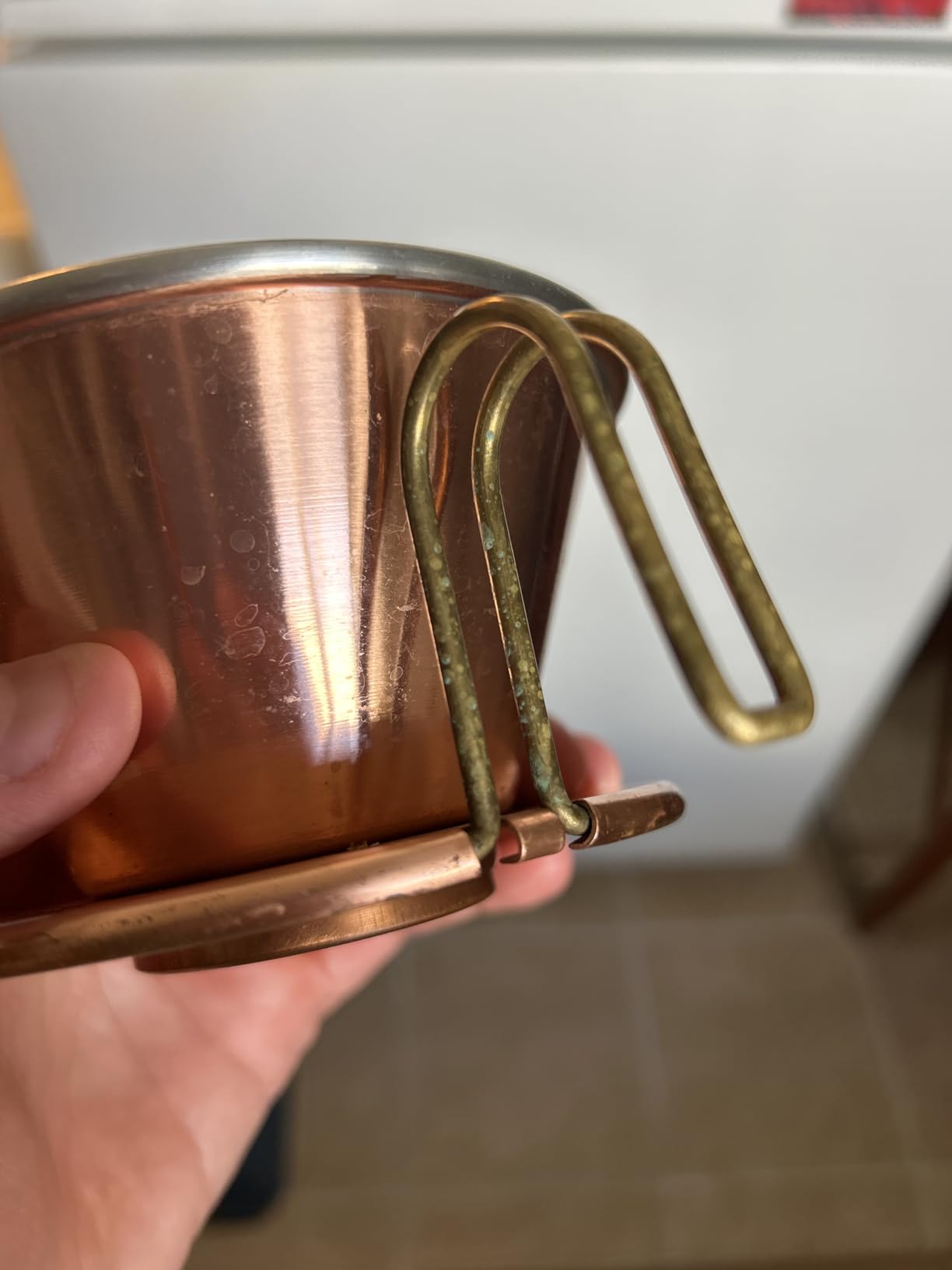 Kalita Coffee Dripper 'TSUBAME' WDC-185 2-4 Person Use Copper customer photo 1