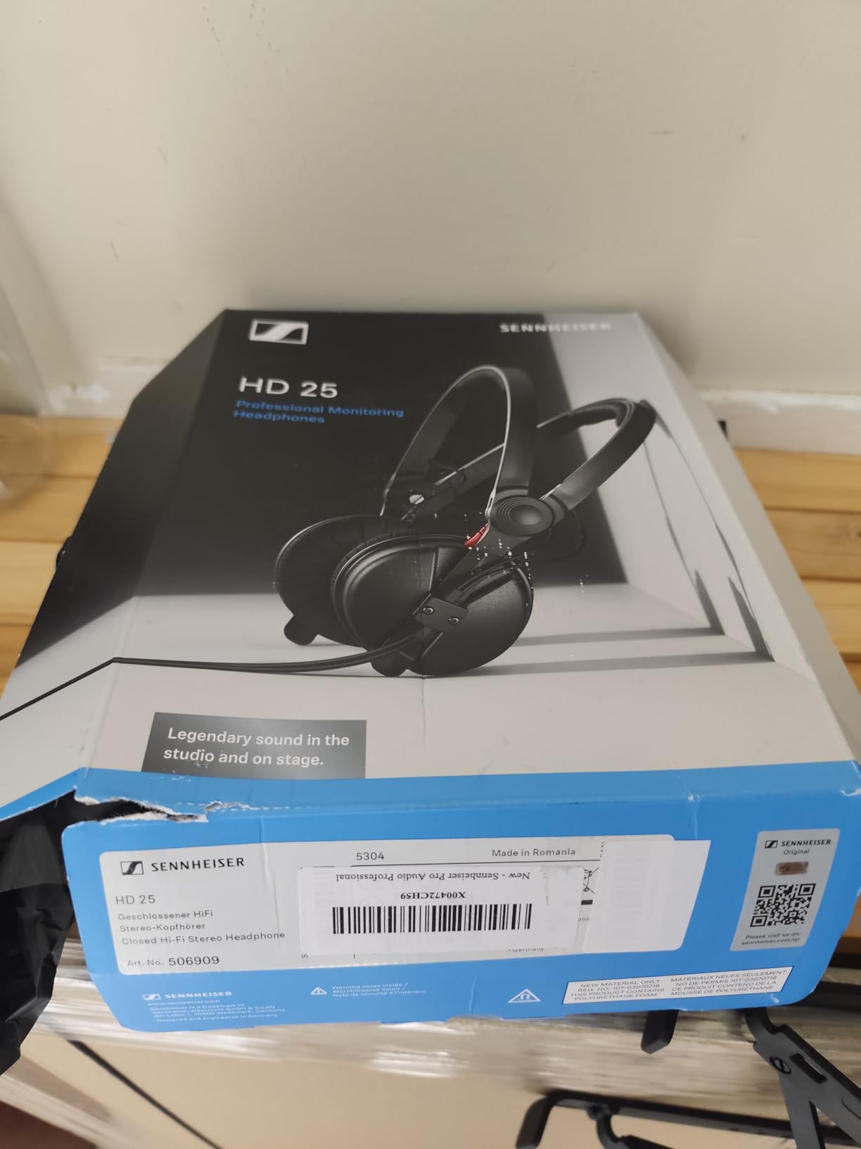 Sennheiser Pro Audio Professional HD 25 On-Ear DJ Headphones Black customer photo 1