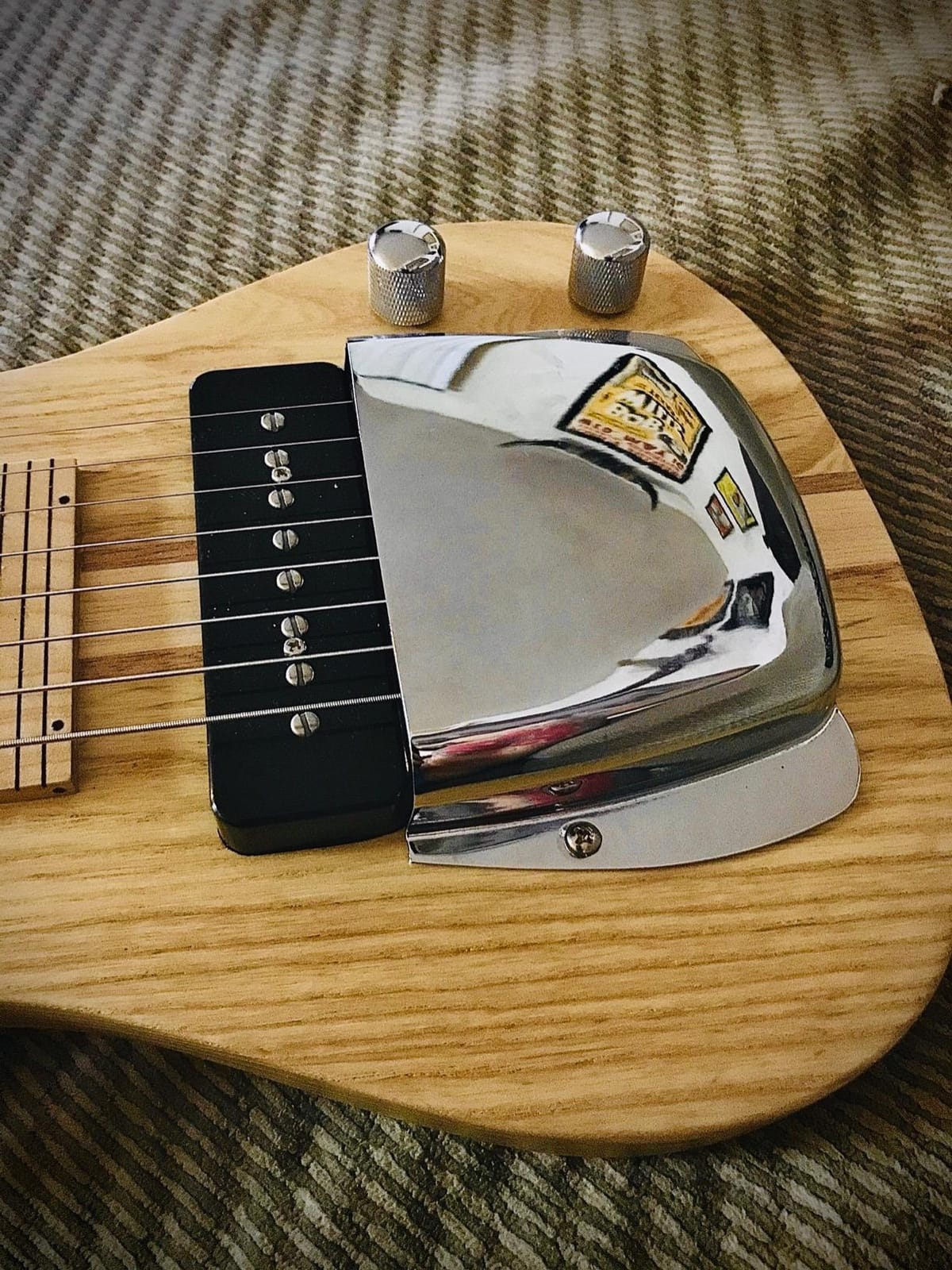 SX LAP 8 NAT 8 String Lap Steel Guitar w/Free Detachable Stand & Bag customer photo 1