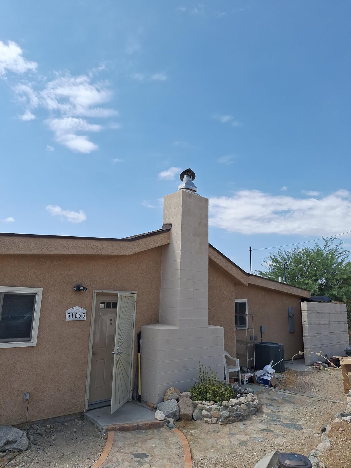 Chimcare Chimney Caps - Wind Directional Chimney Cap, Stainless Steel Chimney Cap for Single Flue Tile, Windproof Chimney Cover, Easy-to-Install, USA-Crafted, 18 x 18 inches customer photo 1