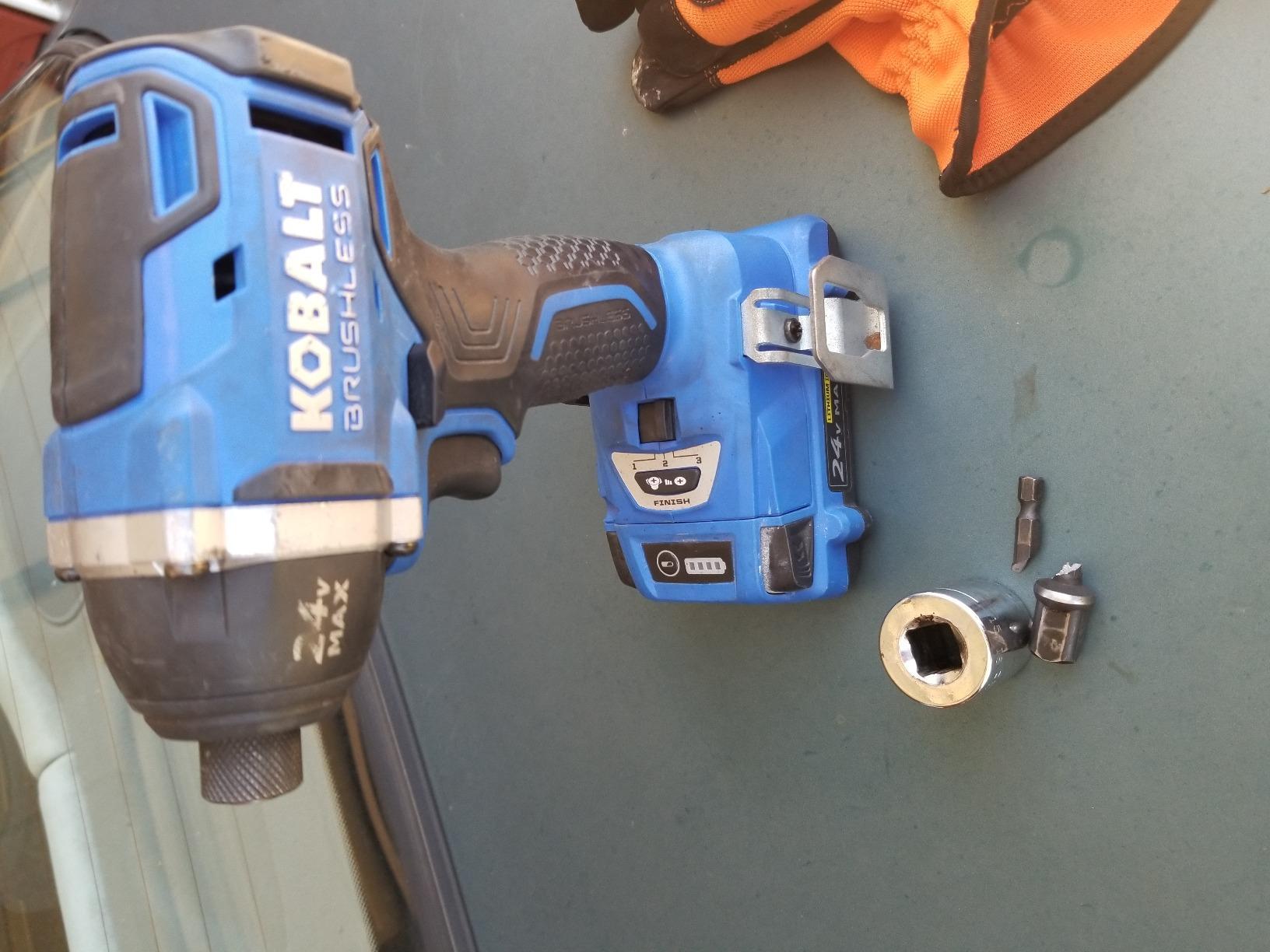 Kobalt 24V MAX Brushless 2 Tool Combo Kit #0672827 customer photo 1