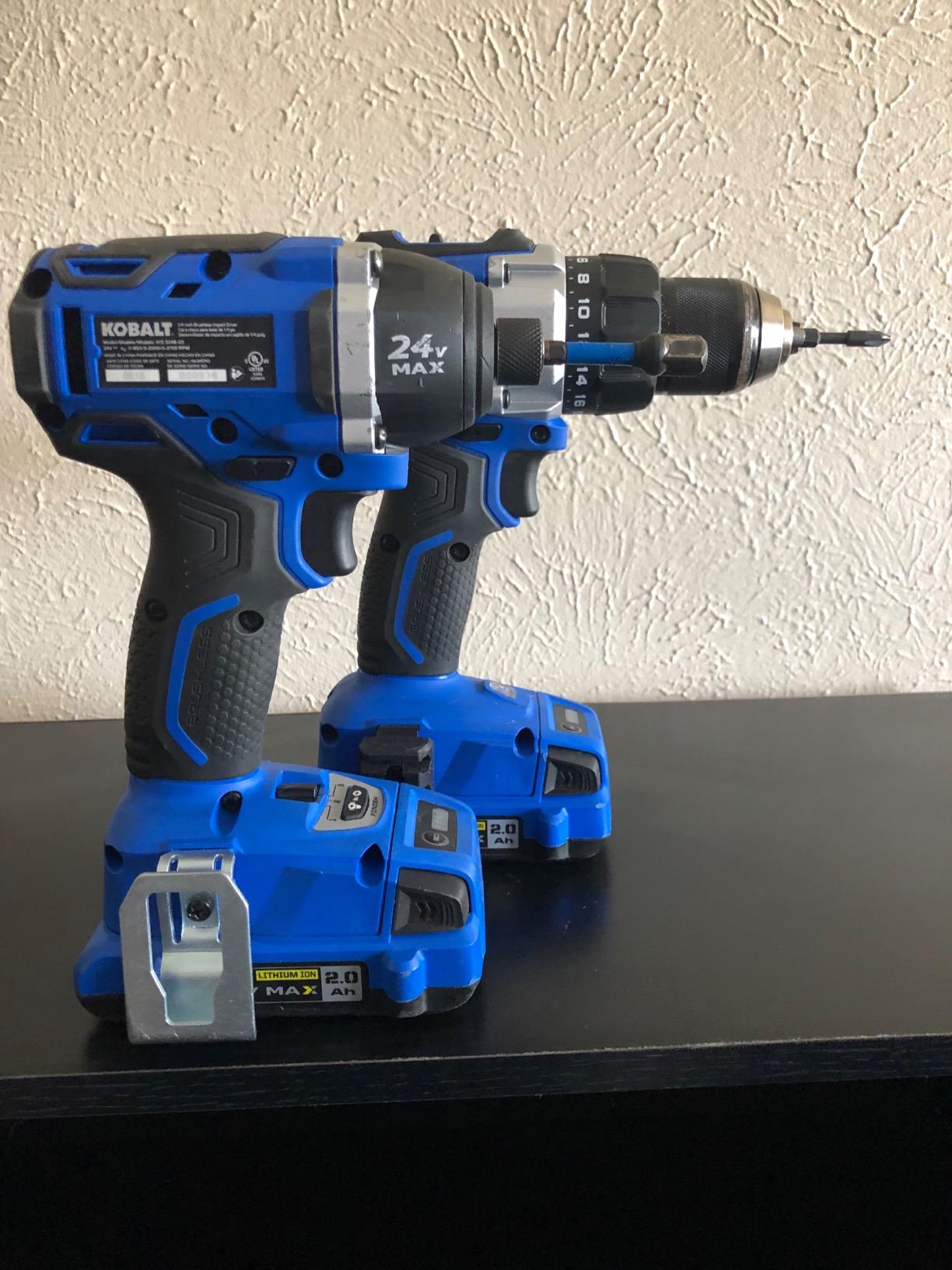 Kobalt 24V MAX Brushless 2 Tool Combo Kit #0672827 customer photo 2
