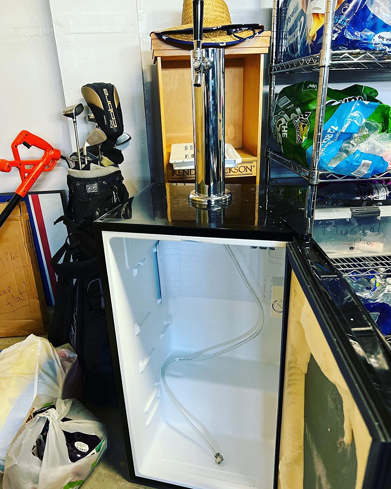 BACOENG Standard Tower Kegerator No Tank Beer Conversion Kit customer photo 2