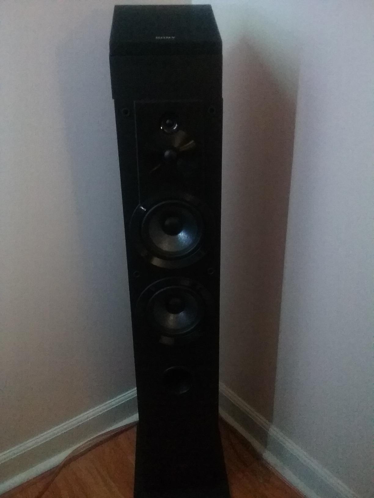 Sony SS-CS3 3-Way 4-Driver Floor-Standing Speaker (Black) | Pair, Unprecedented Audio, High-Resolution Audio, Room-Filling Sound, Incudes, 4 x Foot Pads customer photo 2