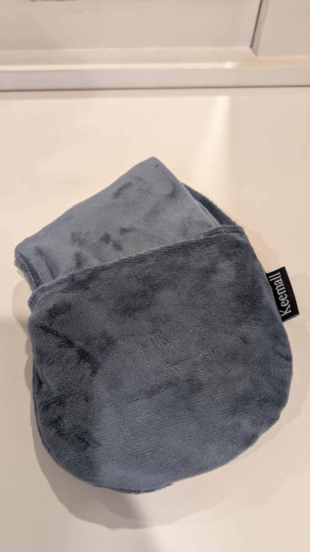 Keemall Portable Inflatable Travel Neck Pillow for Airplane, Car & Office | Compact Blow-Up U-Shaped Neck & Shoulder Support with Washable Pillowcase, Ideal for Plane, Train, Home Relaxation & Office Naps customer photo 2