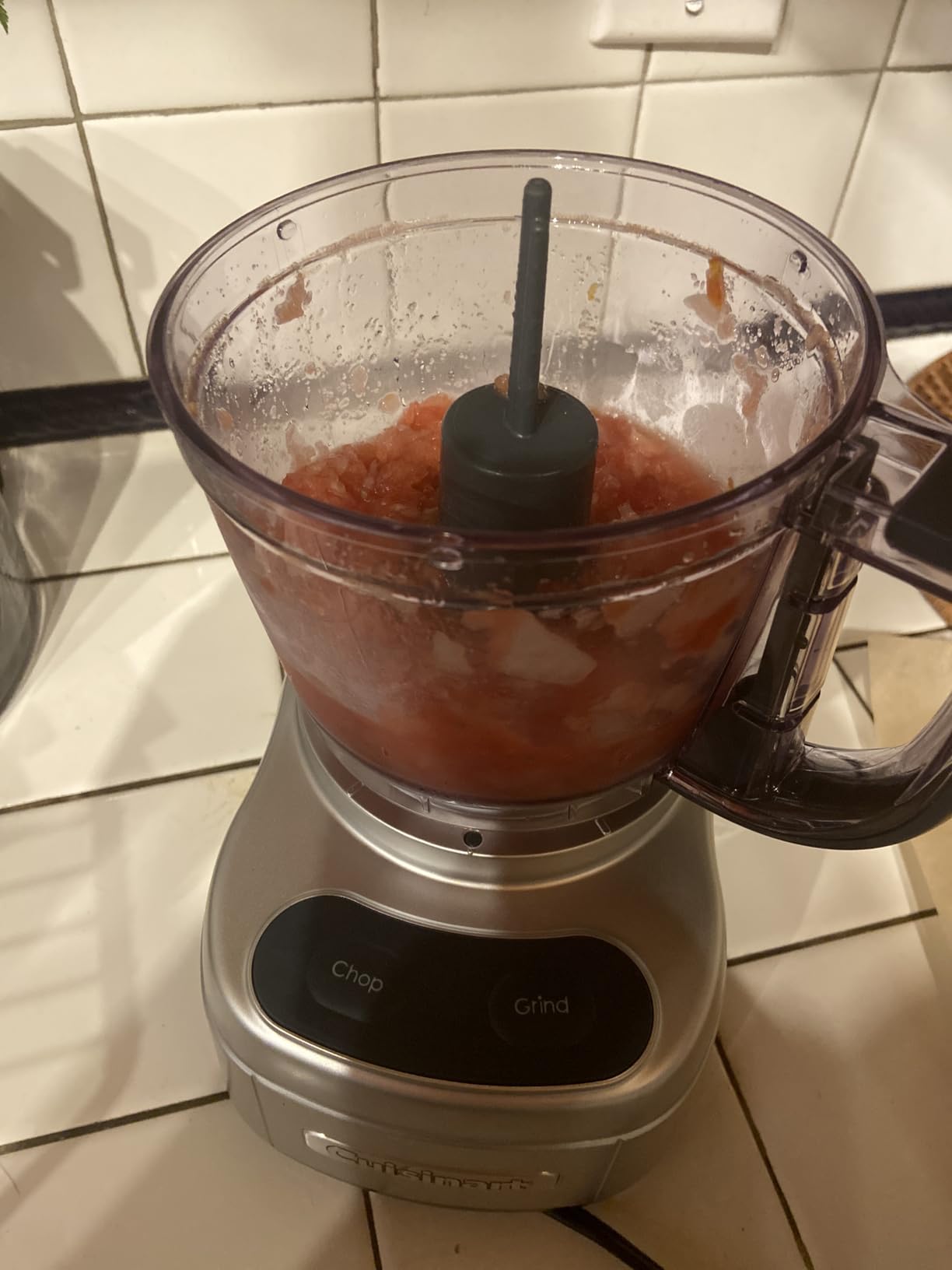 Cuisinart Small Food Processor, Auto-Reversing Smart Power Blade, 4-Cup | Mini food processor with touch-pad control, auto-reversing blade & dishwasher-safe parts for small jobs, ECH-4SV customer photo 1