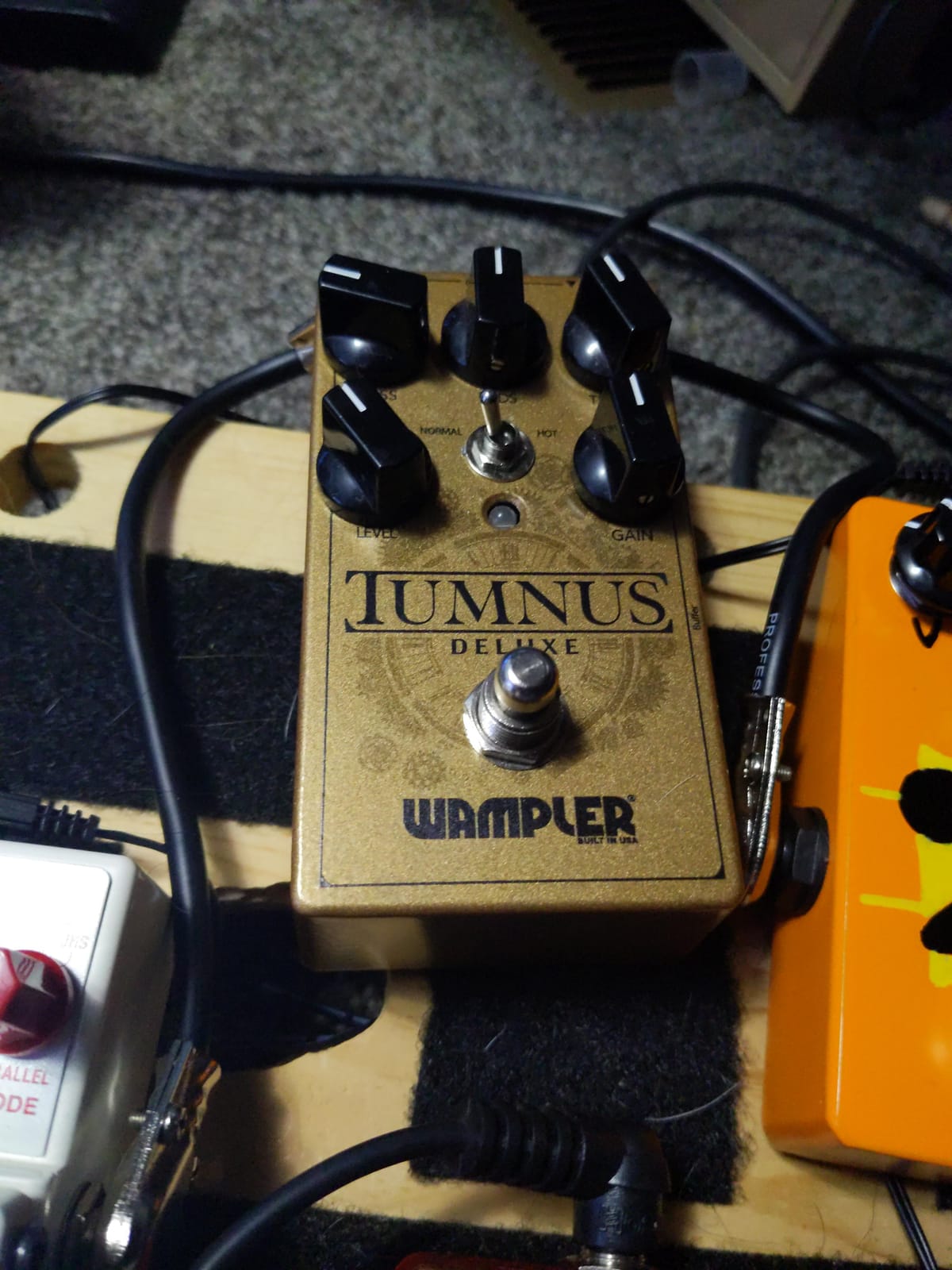 Wampler Tumnus Deluxe Overdrive & Boost Guitar Effects Pedal customer photo 2