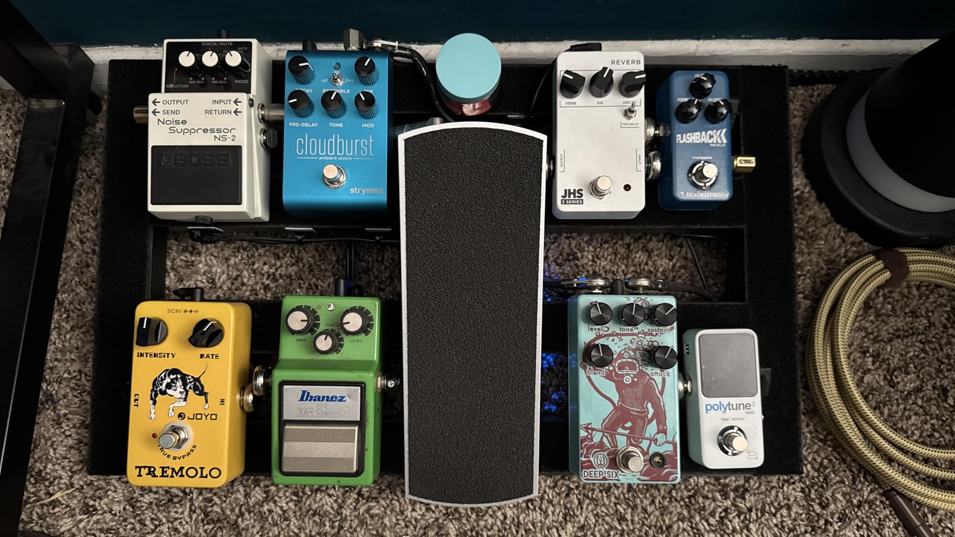 SONICAKE Passive Volume & Expression EXP Pedal, Mini Guitar Volume Pedal - Vexpress customer photo 2