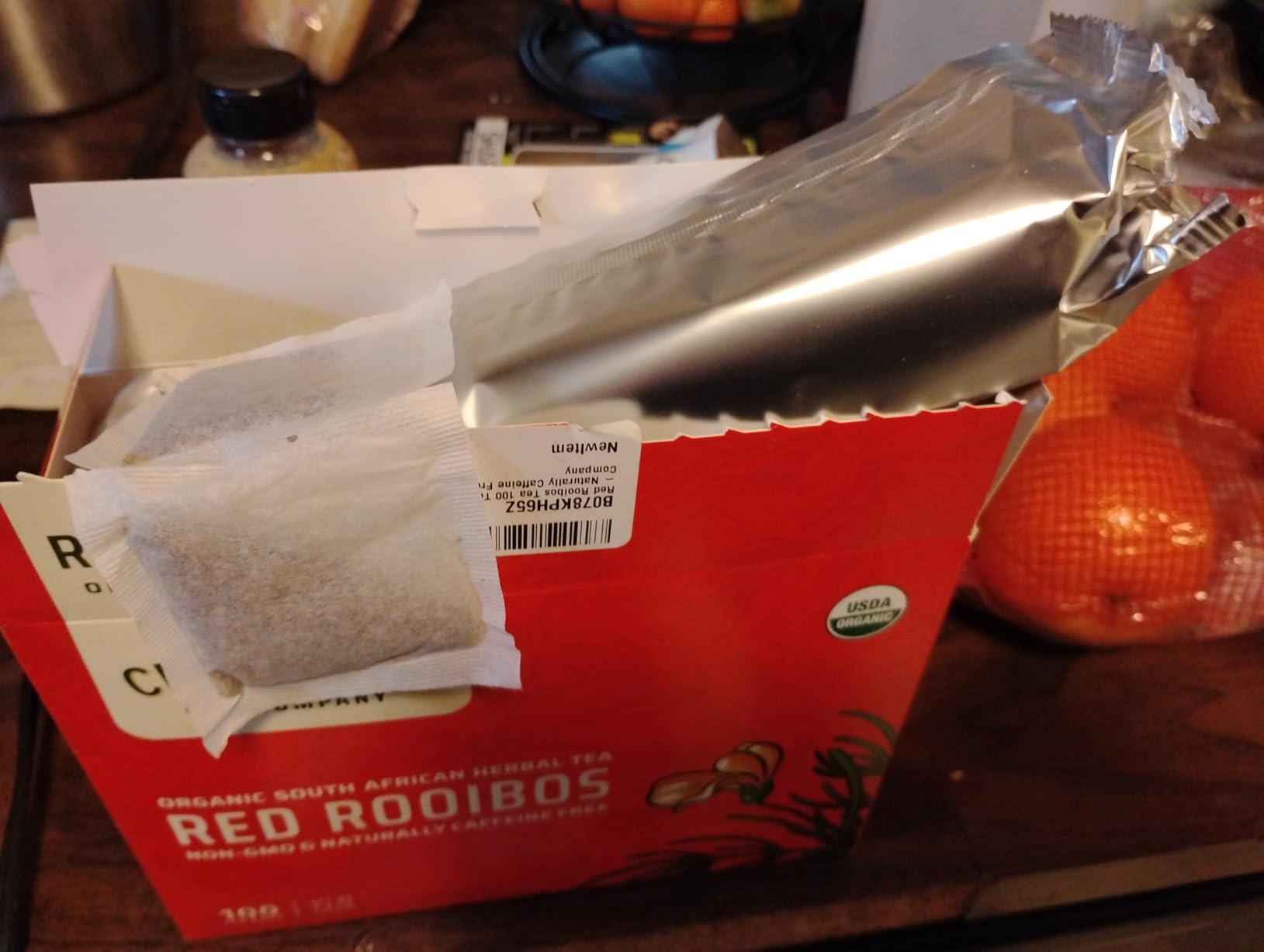 Red Rooibos Tea 100 Teabags USDA Organic - Naturally Caffeine Free - Cederberg Tea Company customer photo 1