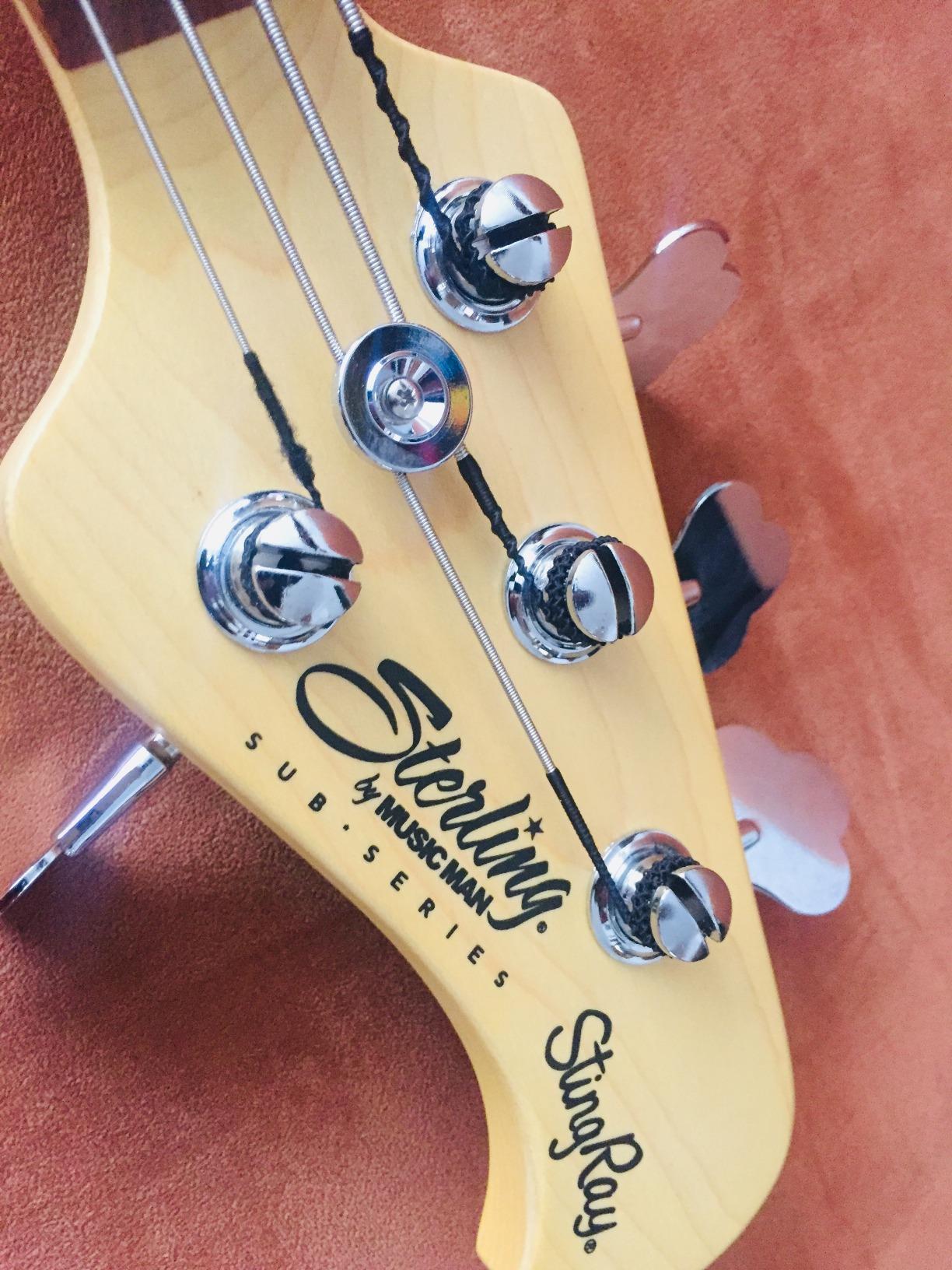 Sterling by Music Man StingRay Ray4 Bass Guitar in Walnut Satin customer photo 1